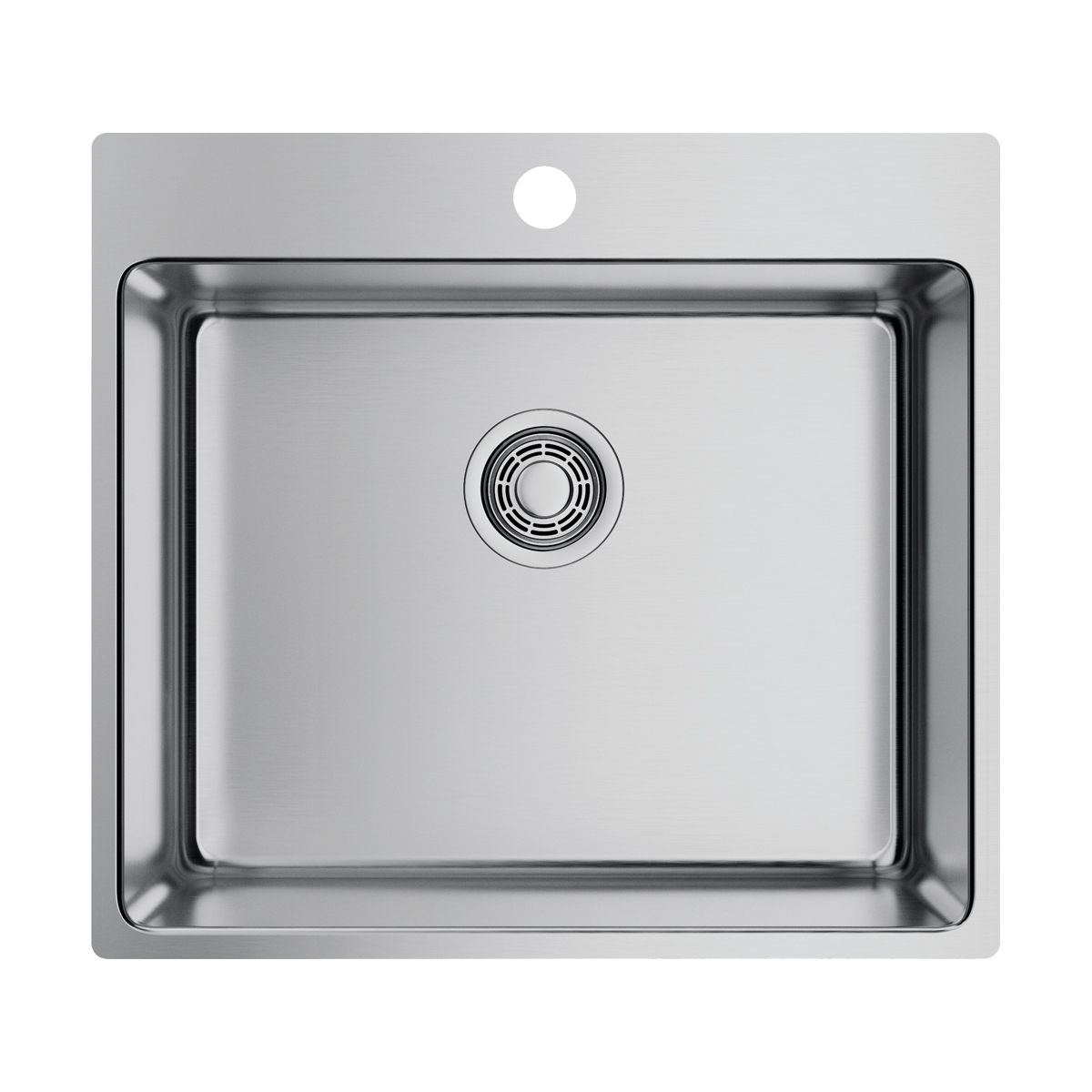 Изображение товара Мойка накладная Omoikiri Amadare 55-IN серебристая 55x50x19