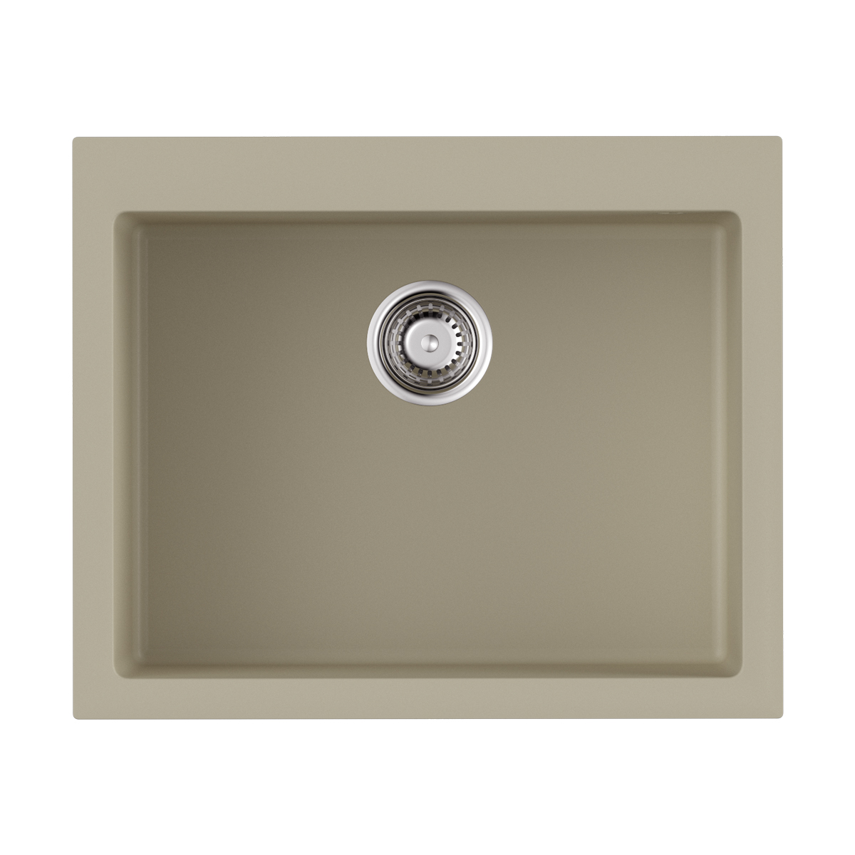 Изображение товара Мойка накладная Omoikiri Bosen 61-GR, 61x50 см, серый цвет