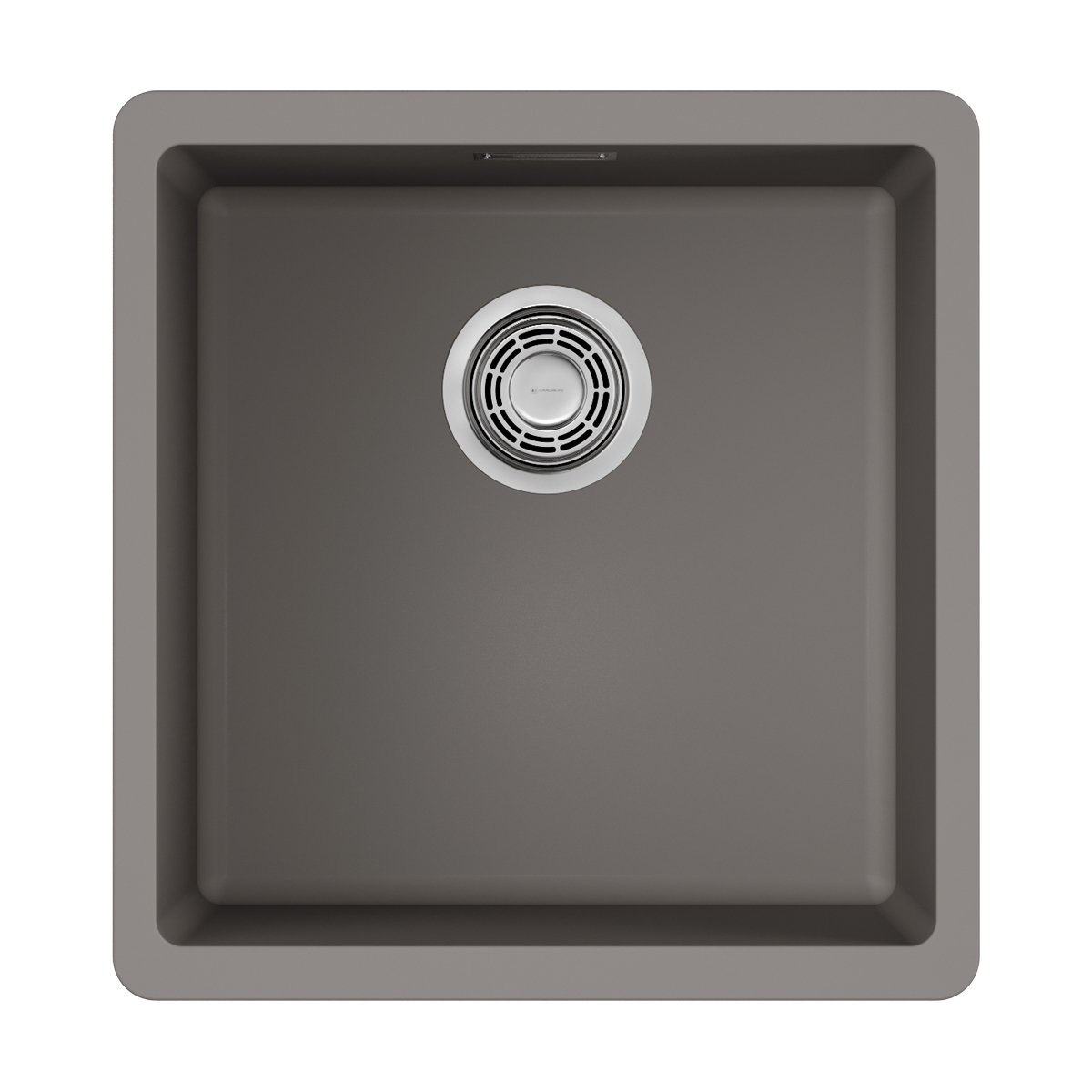 Изображение товара Мойка подстольная Omoikiri Kata 40-U-GR из искусственного гранита 40x42 см