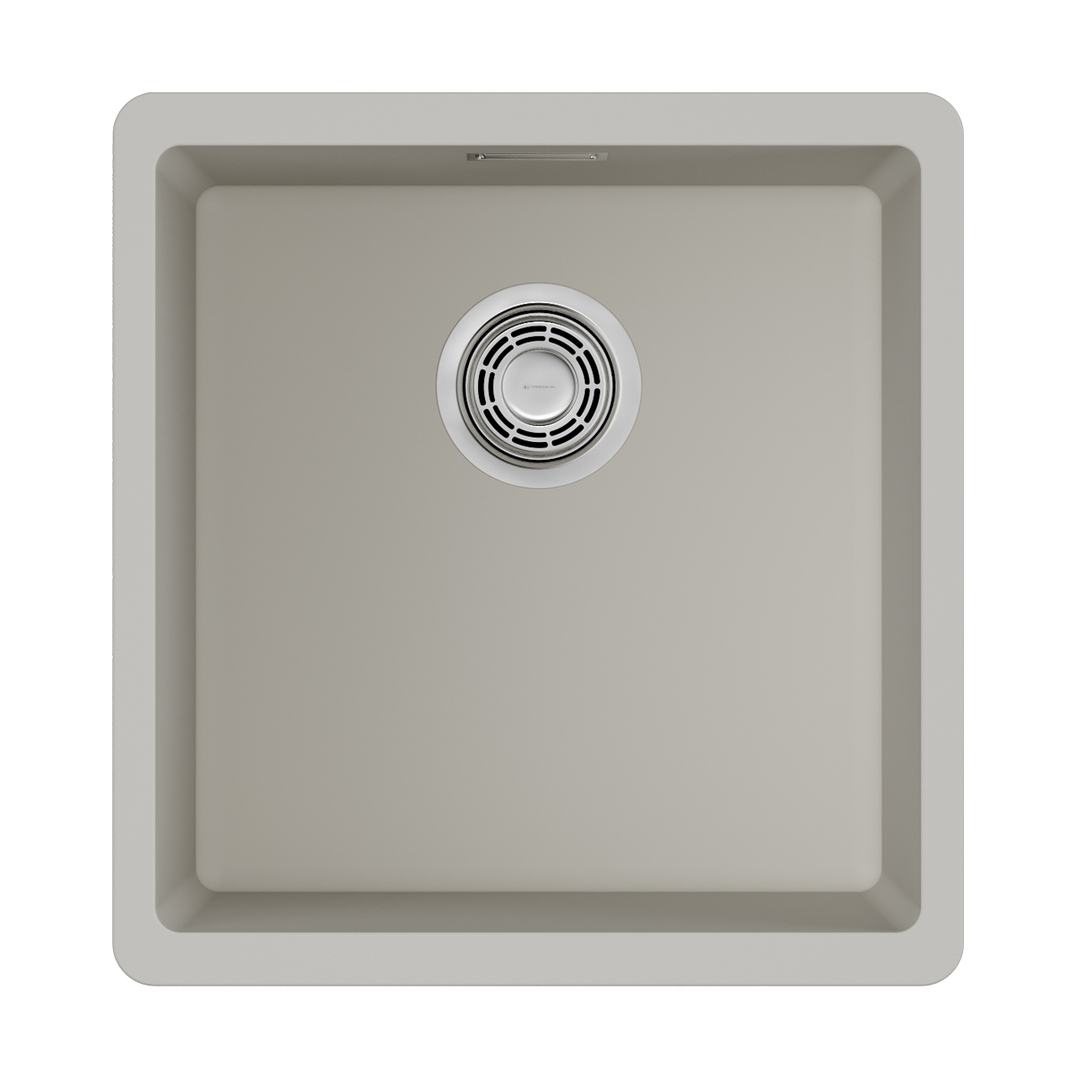 Изображение товара Мойка подстольная Omoikiri Kata 40-U-PA белая 40x42x20 из искусственного гранита