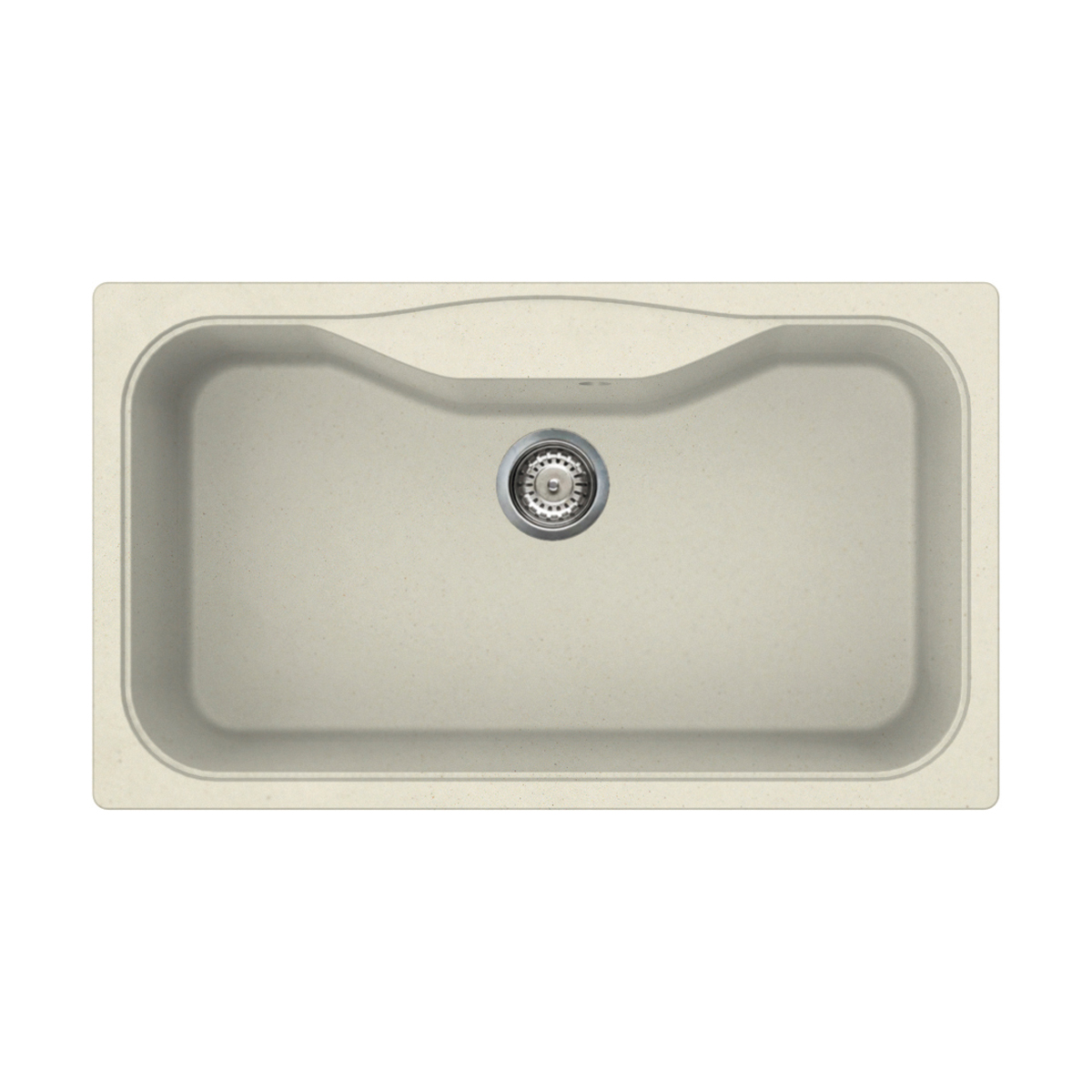 Изображение товара Мойка накладная Omoikiri Maru 86-BE бежевая 86x50x23