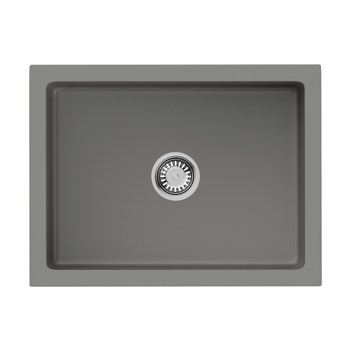 Изображение товара Мойка фронтальная Omoikiri Mikura 61-PE из NATCERAMIC серая 61x46