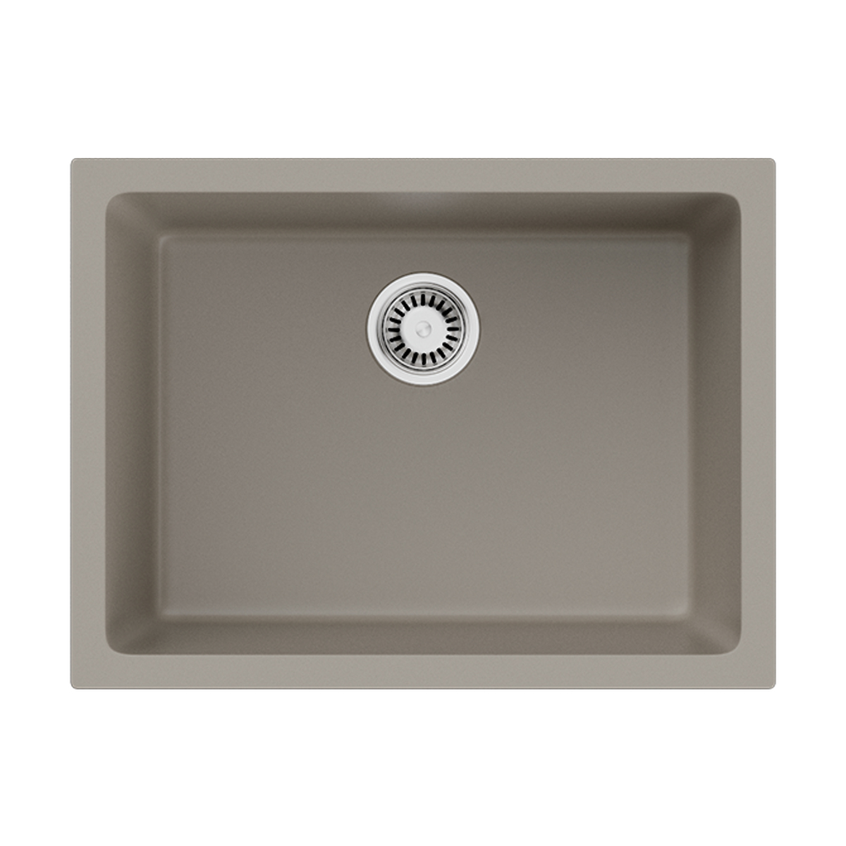 Изображение товара Мойка накладная Omoikiri Okinoshima 61-U/I-CC бежевый керамический с сифоном