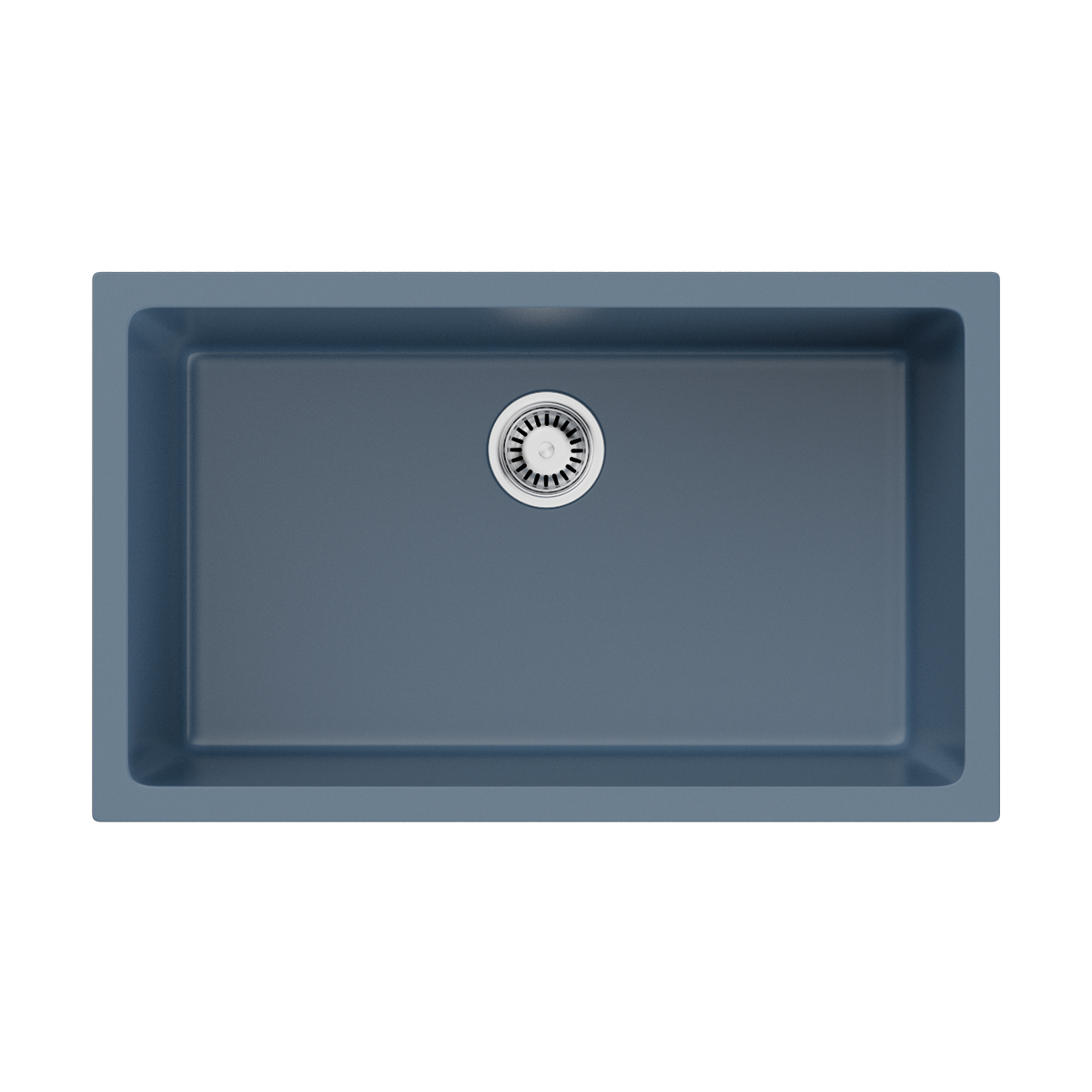 Изображение товара Накладная керамическая мойка Omoikiri Okinoshima 76x46 см голубая, 20 лет гарантии