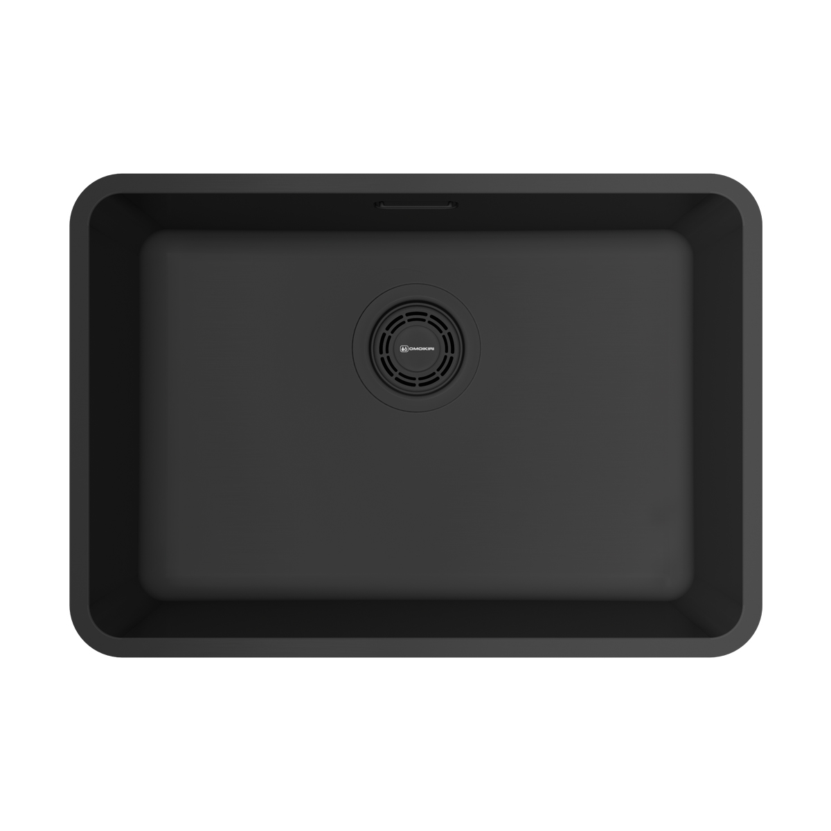 Изображение товара Мойка универсальная Omoikiri Omi 53-U/I-GB черная 53x41,5x17,9 — нержавеющая сталь