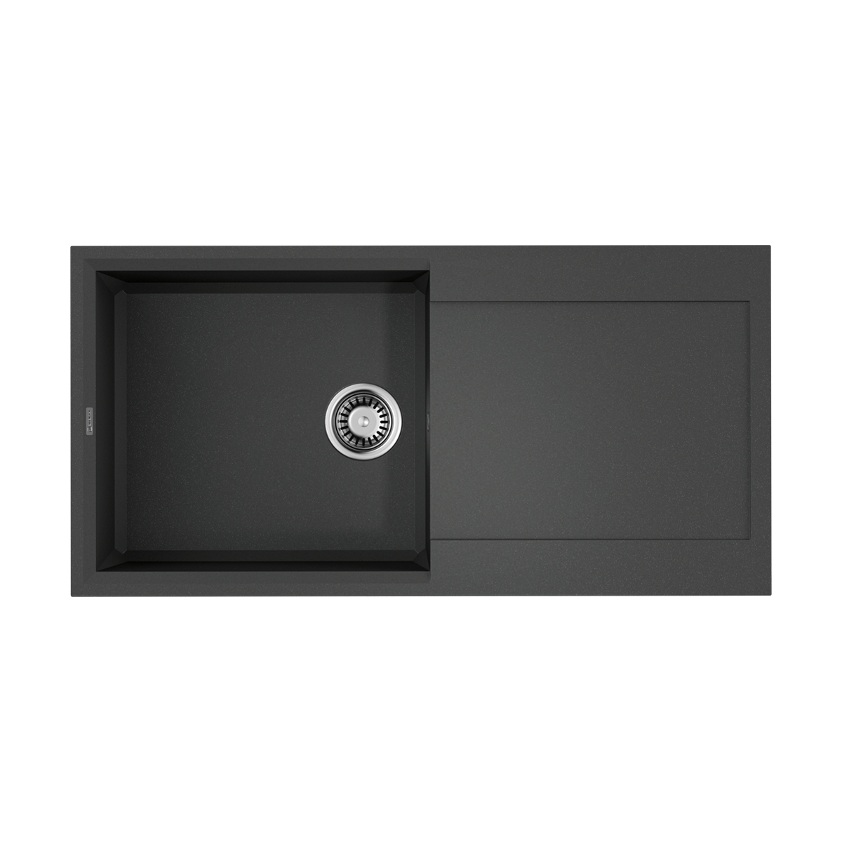 Изображение товара Мойка накладная Omoikiri Sakaime 100-PL темно-серая 10x50x20