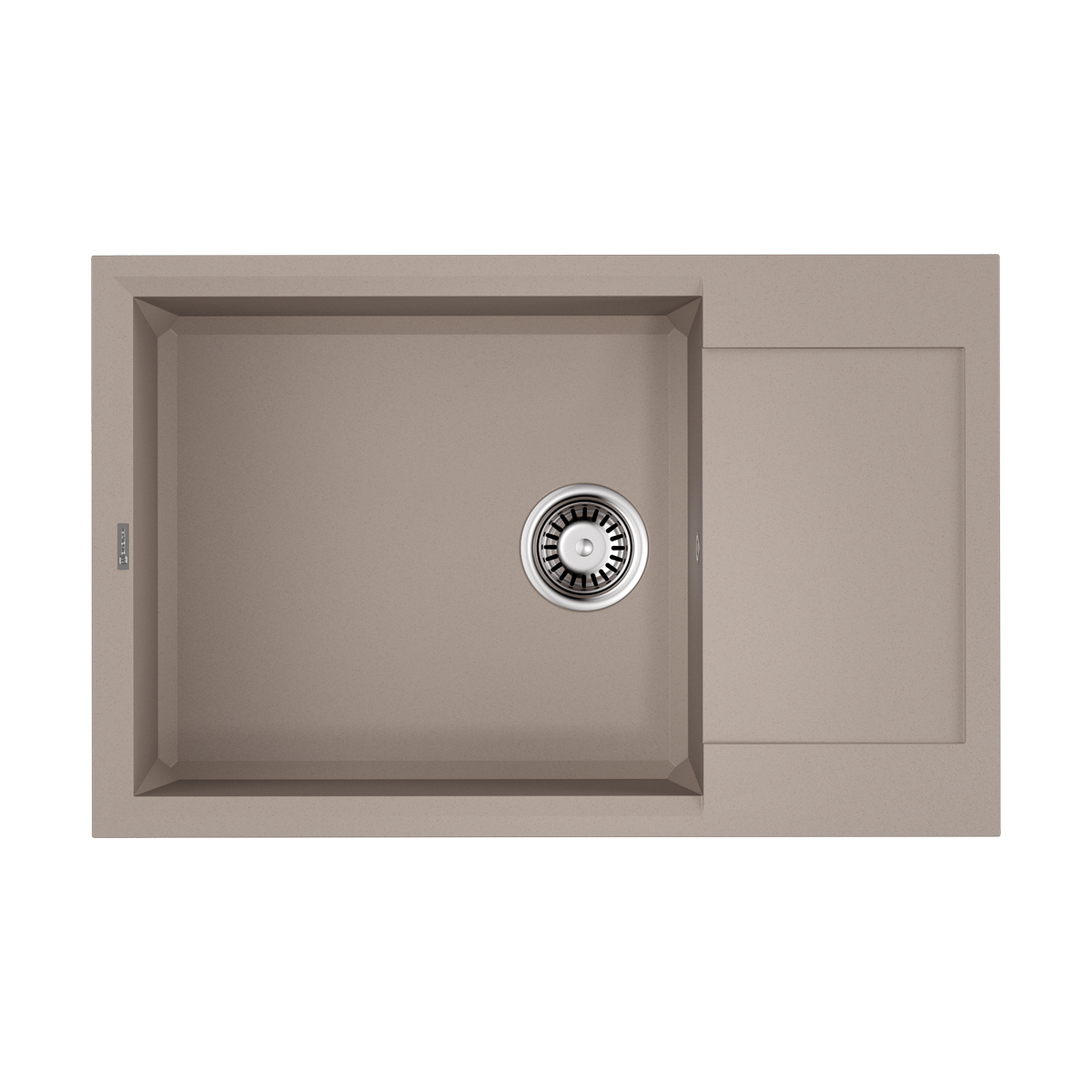 Изображение товара Мойка накладная Omoikiri Sakaime 78-LB-SA бежевая 78x50x20