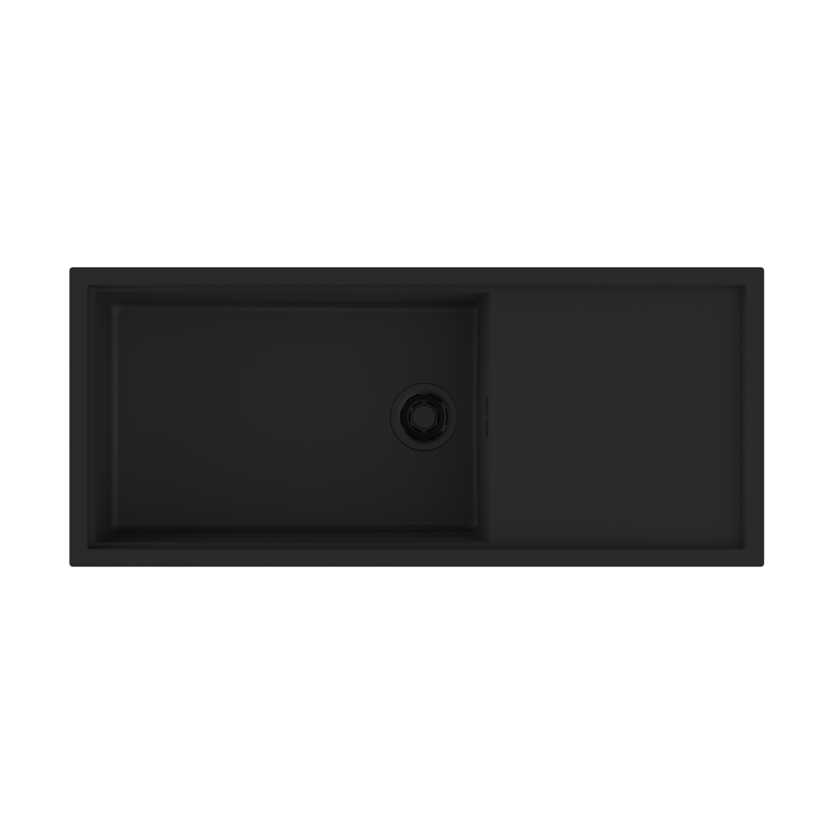 Изображение товара Мойка накладная Omoikiri Sintesi 116-GB черная 11,6x50x21,7