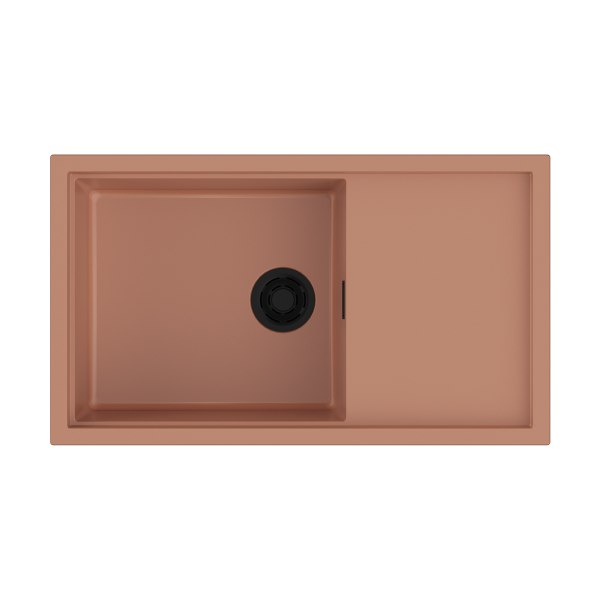 Изображение товара Мойка накладная Omoikiri Sintesi 86-CN оранжевая 86x50x21,7