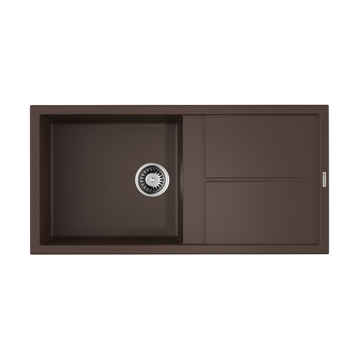 Изображение товара Накладная мойка из искусственного гранита Omoikiri Sumi 100-WH белая 10x50x20