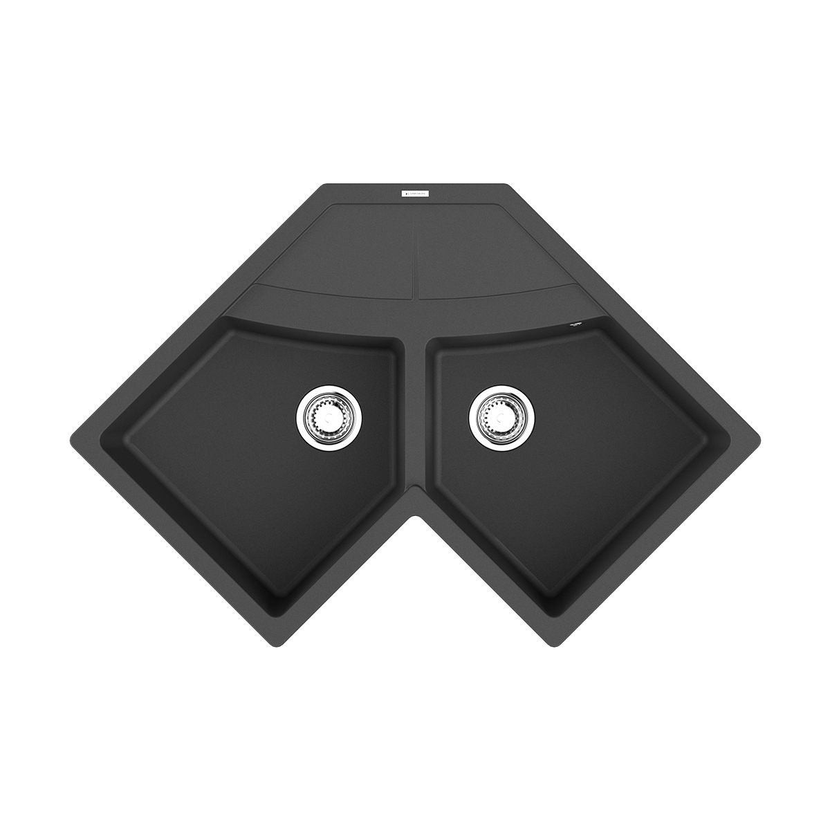 Изображение товара Накладная мойка из искусственного гранита Omoikiri Sumi 83C-BL черная 10,2x83x19