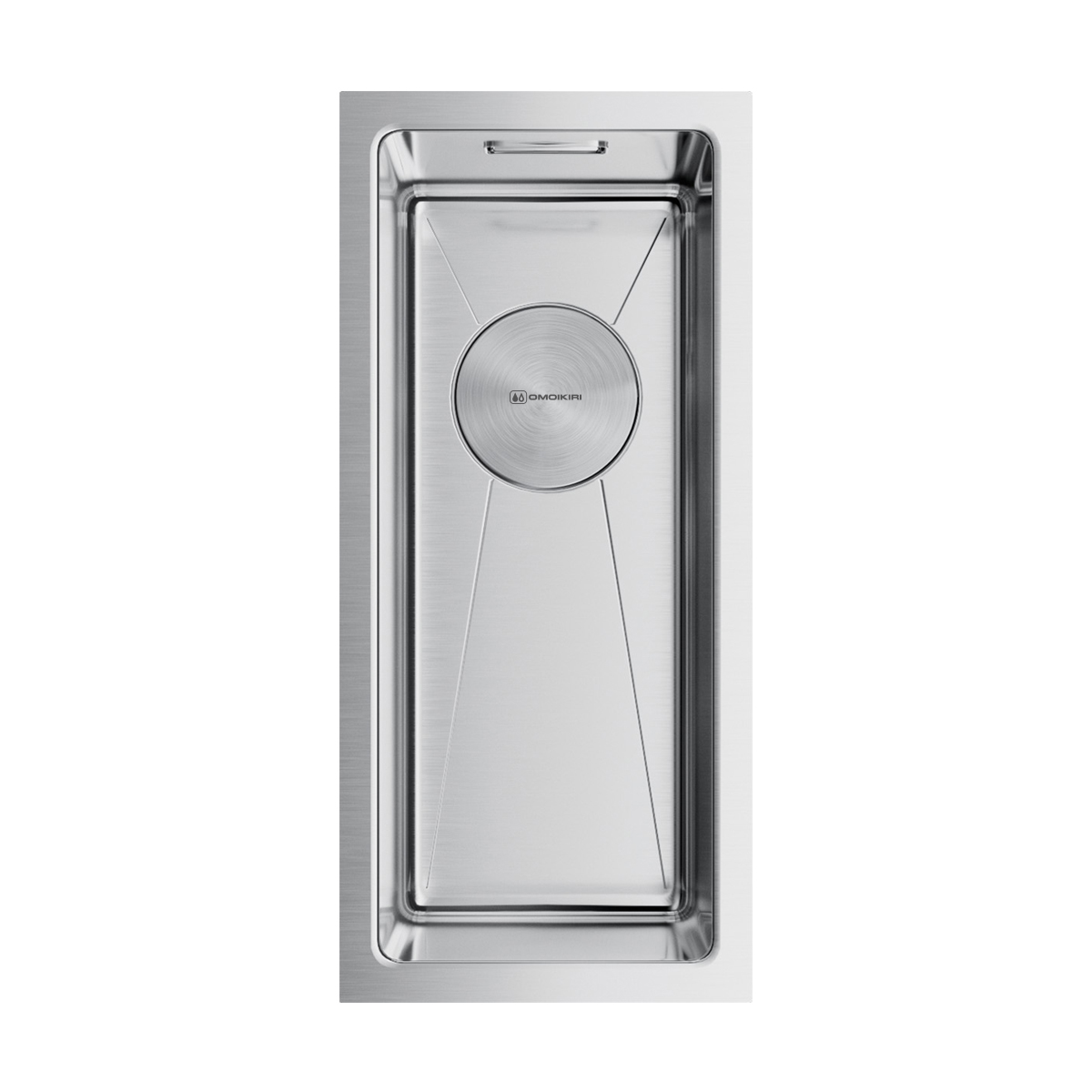 Изображение товара Мойка универсальная из нержавеющей стали Omoikiri Taki 20-U серебристая 20x44x18