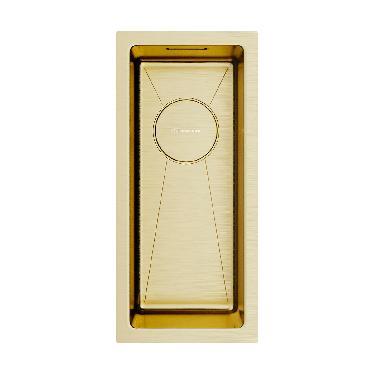 Изображение товара Мойка универсальная Omoikiri Taki 20-U/IF-LG из нержавеющей стали, золотистая