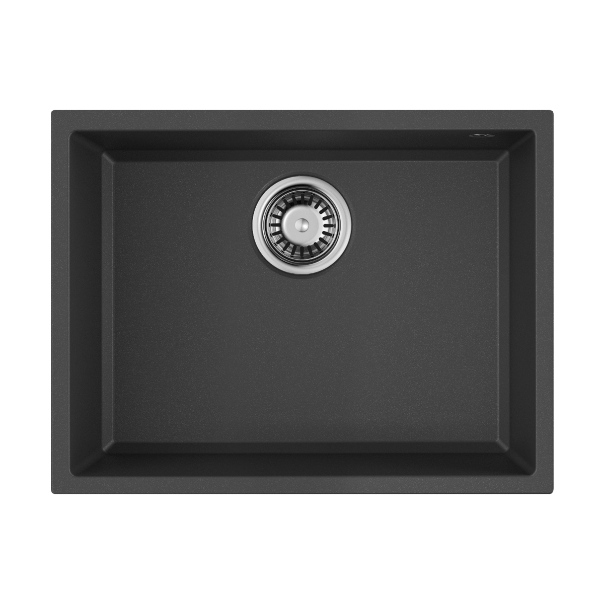 Изображение товара Мойка подстольная Omoikiri Tedori 54-U-BL черная 55x42x20 из искусственного гранита