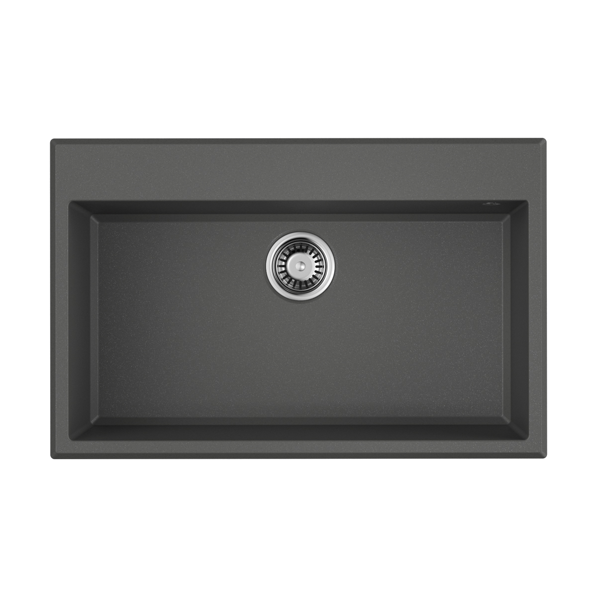 Изображение товара Мойка накладная Omoikiri Tedori 79-PL темно-серая 79x51x20