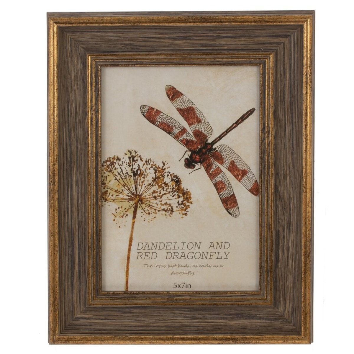 Изображение товара Фоторамка для фото 13*18 см винтажный стиль с золотистой окантовкой