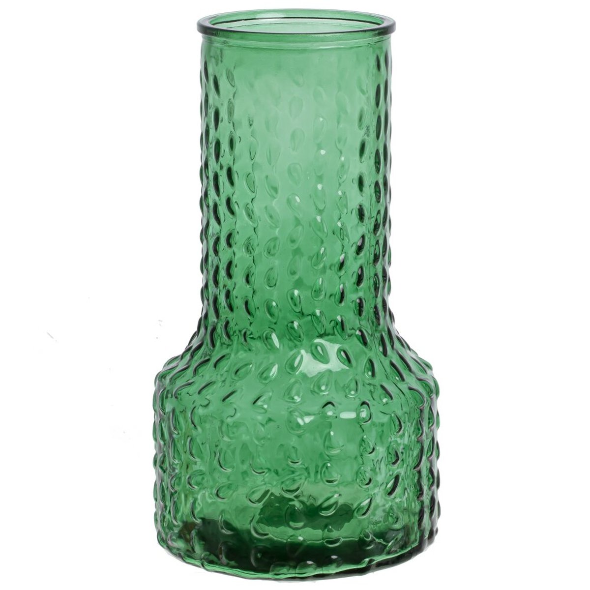 Изображение товара Стеклянная ваза оригинальной формы 14x14x25.5 см