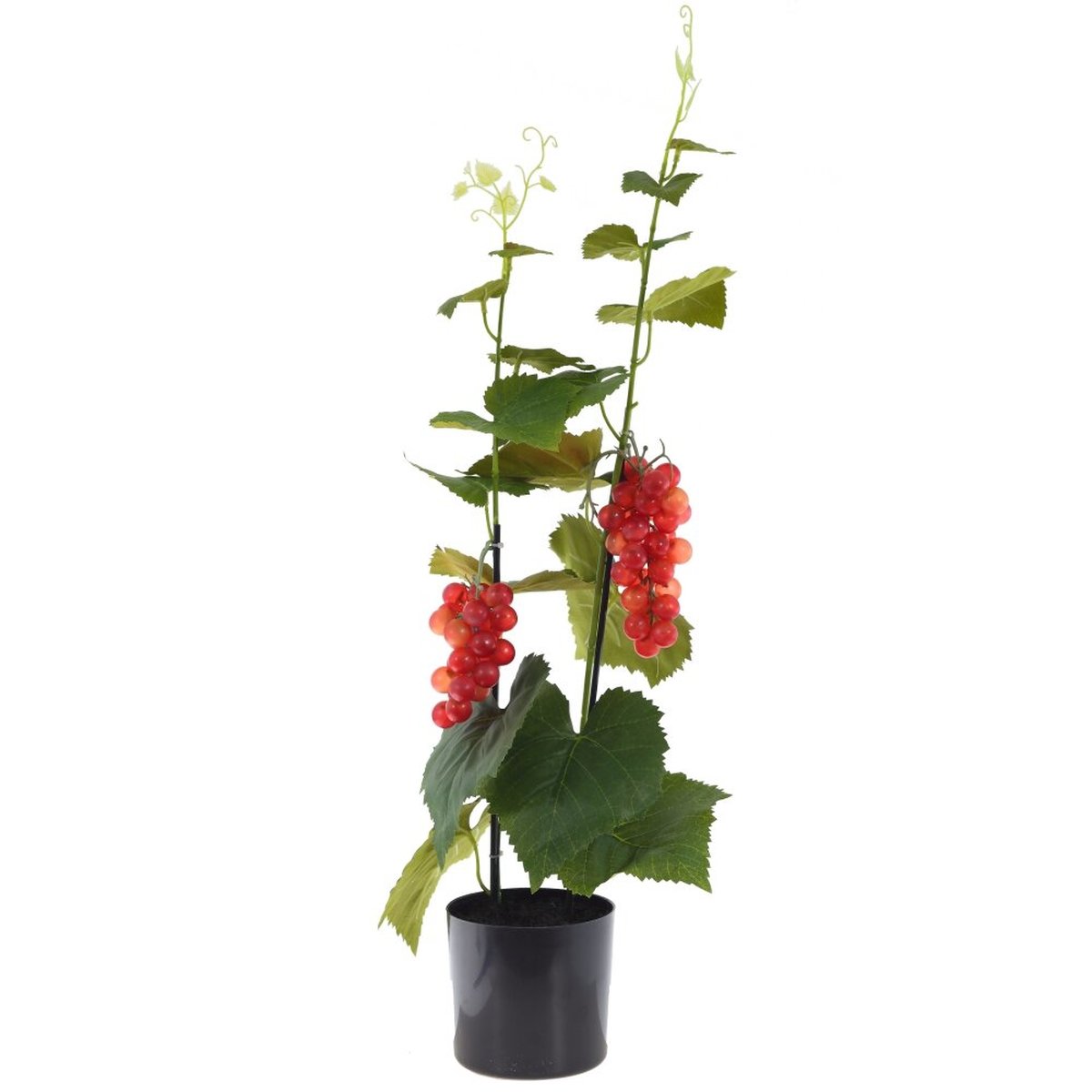 Изображение товара Искусственное дерево Виноград 75 см для интерьера, реалистичные листья и гроздья