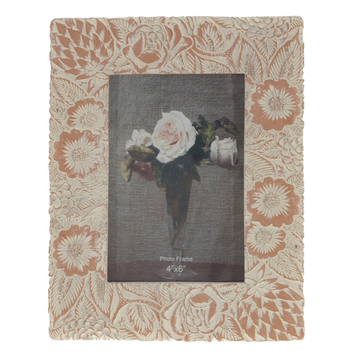 Изображение товара Фоторамка для фото 10x15 см в бежевом цвете, L17 W2 H21,5 см