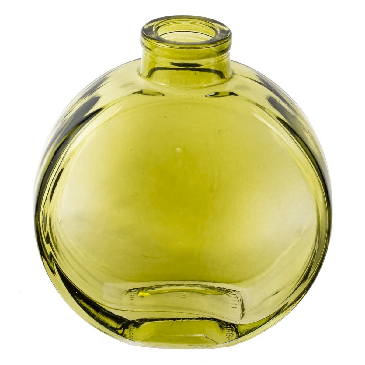 Изображение товара Стеклянная ваза зеленая 155 мл для цветов и декора