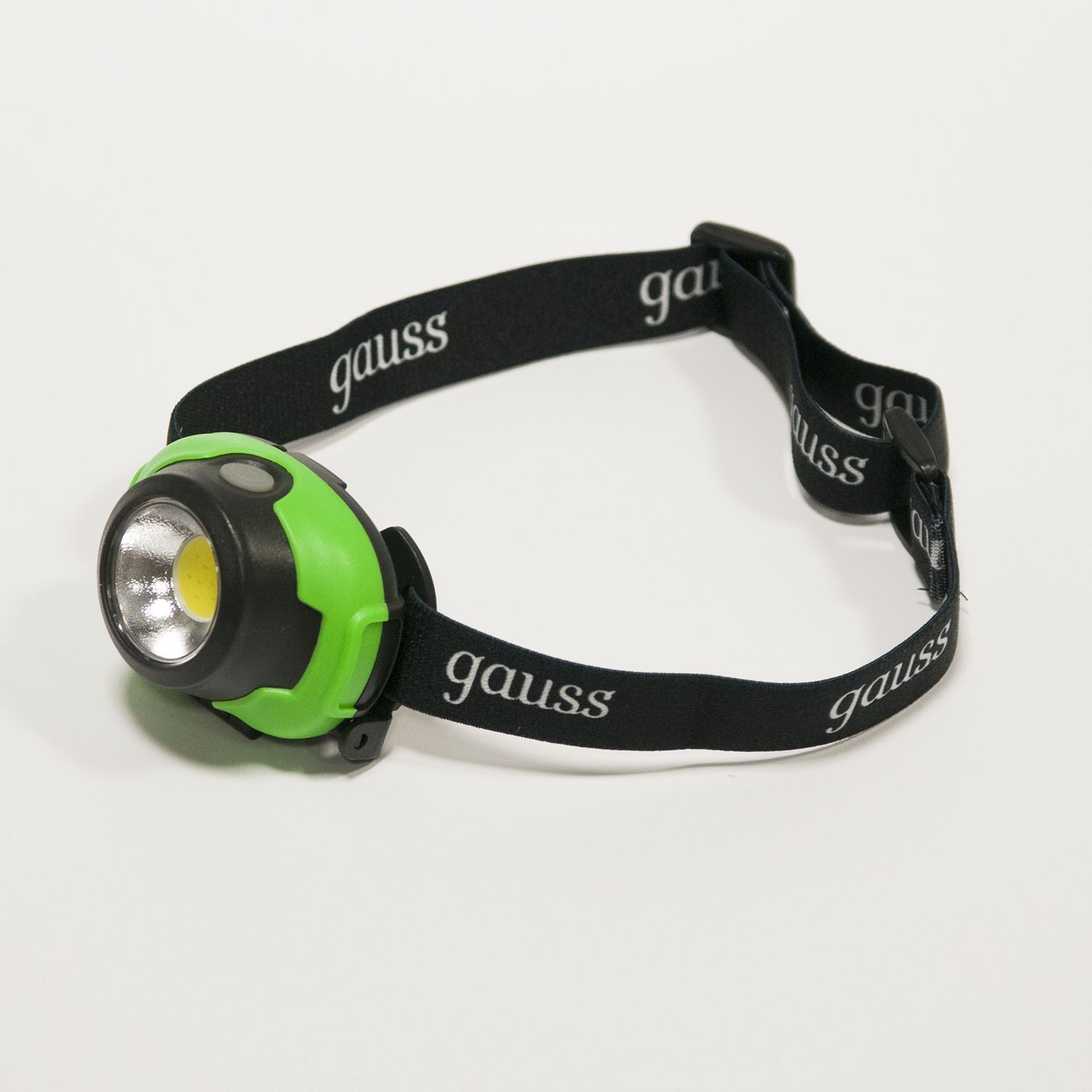 Изображение товара Налобный фонарь Gauss GFL302 3W 120lm COB LED для походов и работы