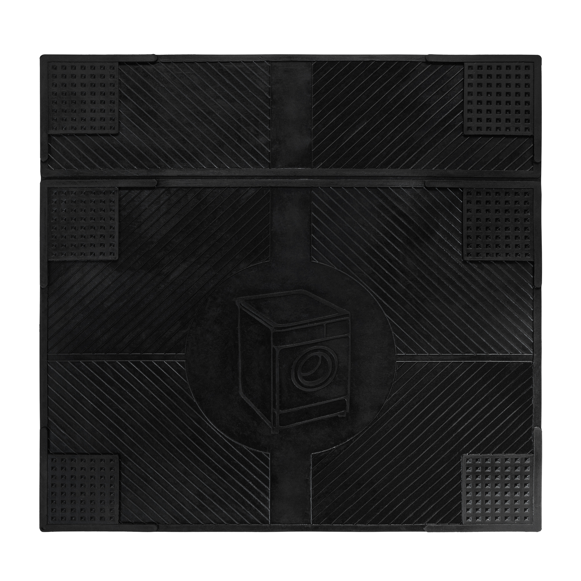 Изображение товара Коврик под стиральную машину 62х65 см резиновый антивибрационный