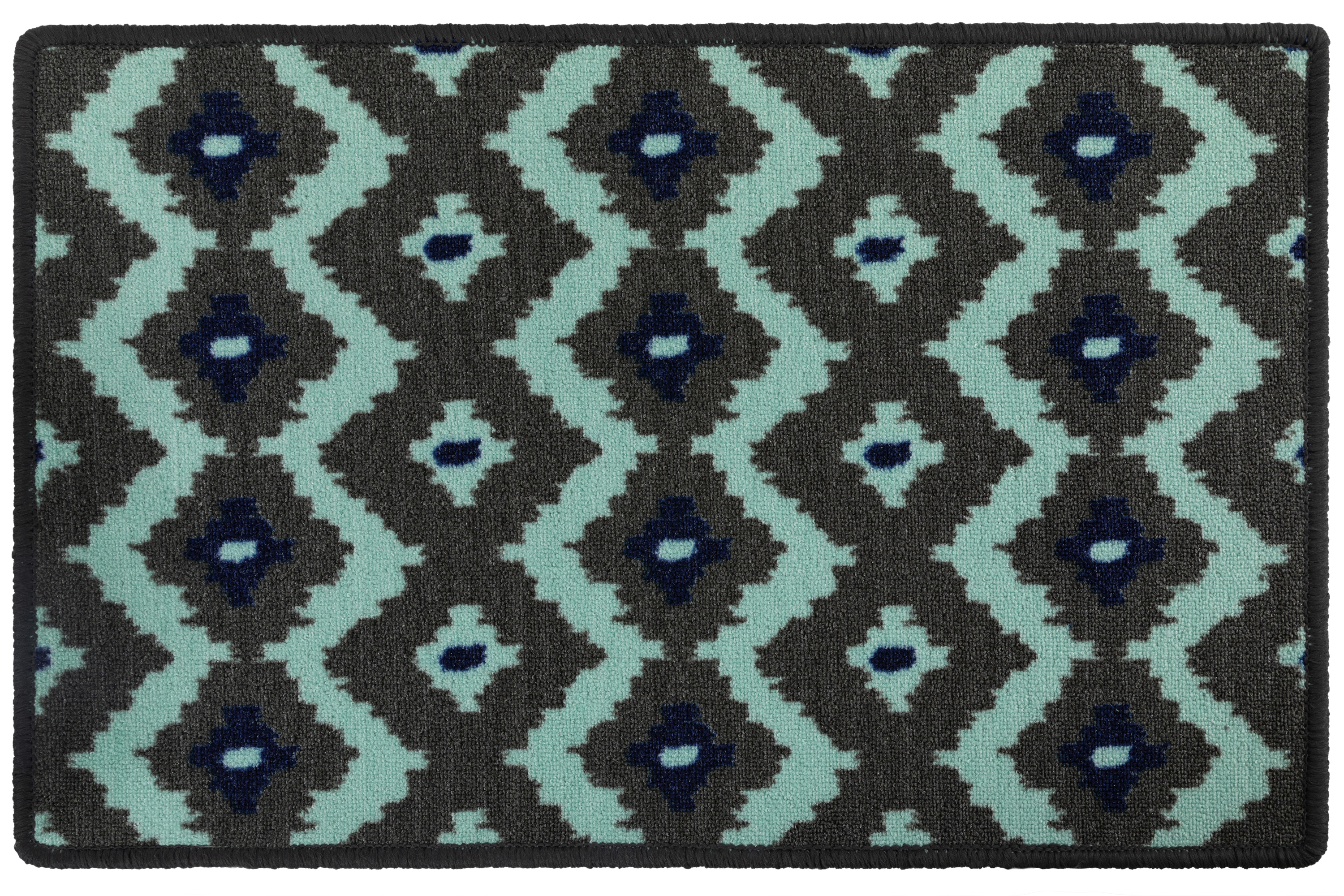 Изображение товара Коврики Фонди 40х60х7 см зеленый грязезащитный влагостойкий ворсовый