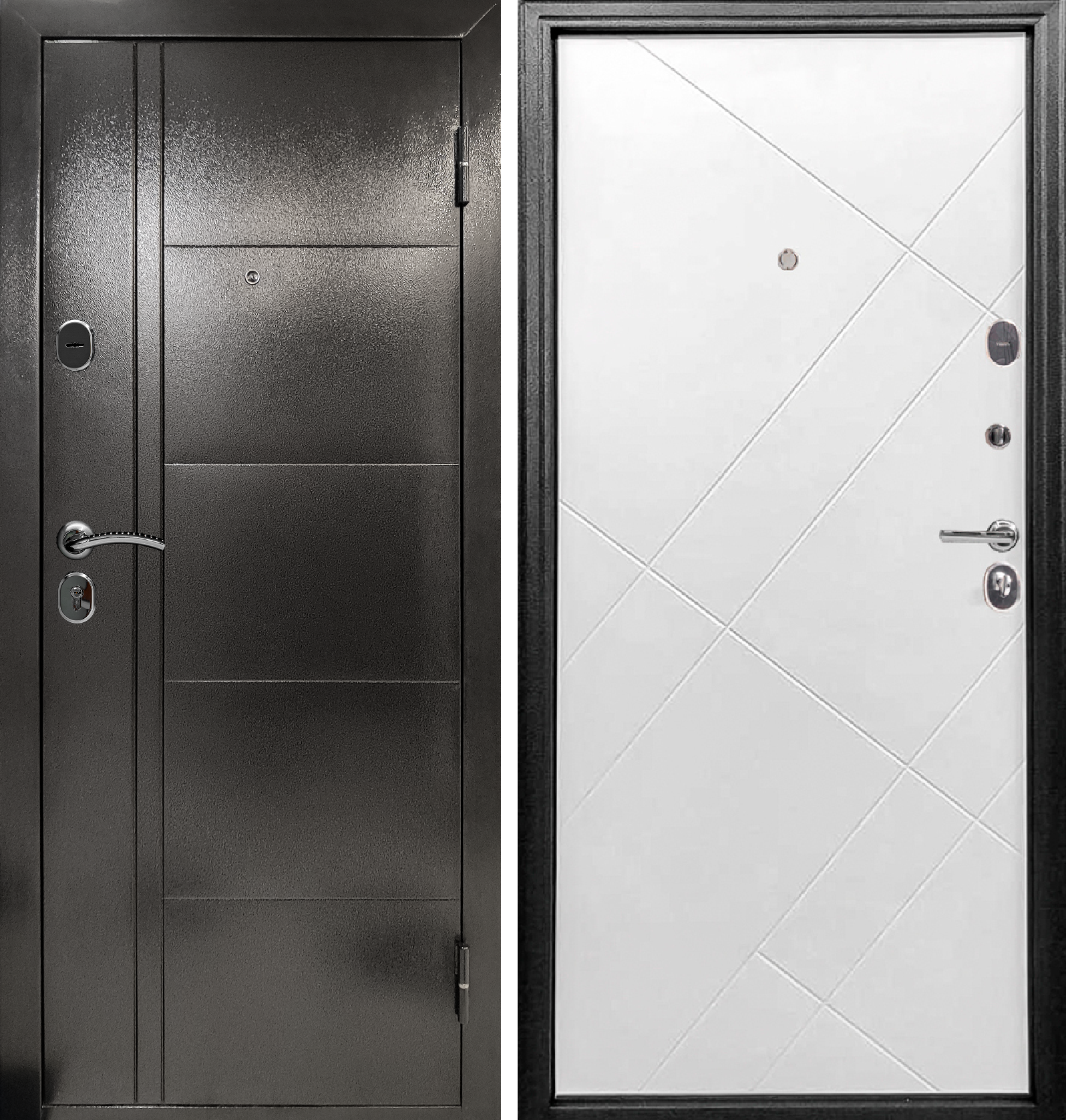 Изображение товара Металлическая дверь Форпост ФП 65 96х205ПР с шумоизоляцией