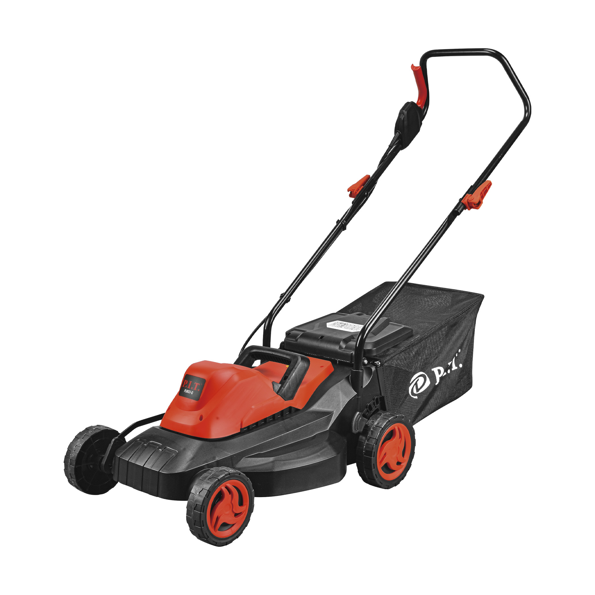 Изображение товара Электрическая газонокосилка P.I.T. PLM 37-C 1600 Вт, 37 см, травосборник