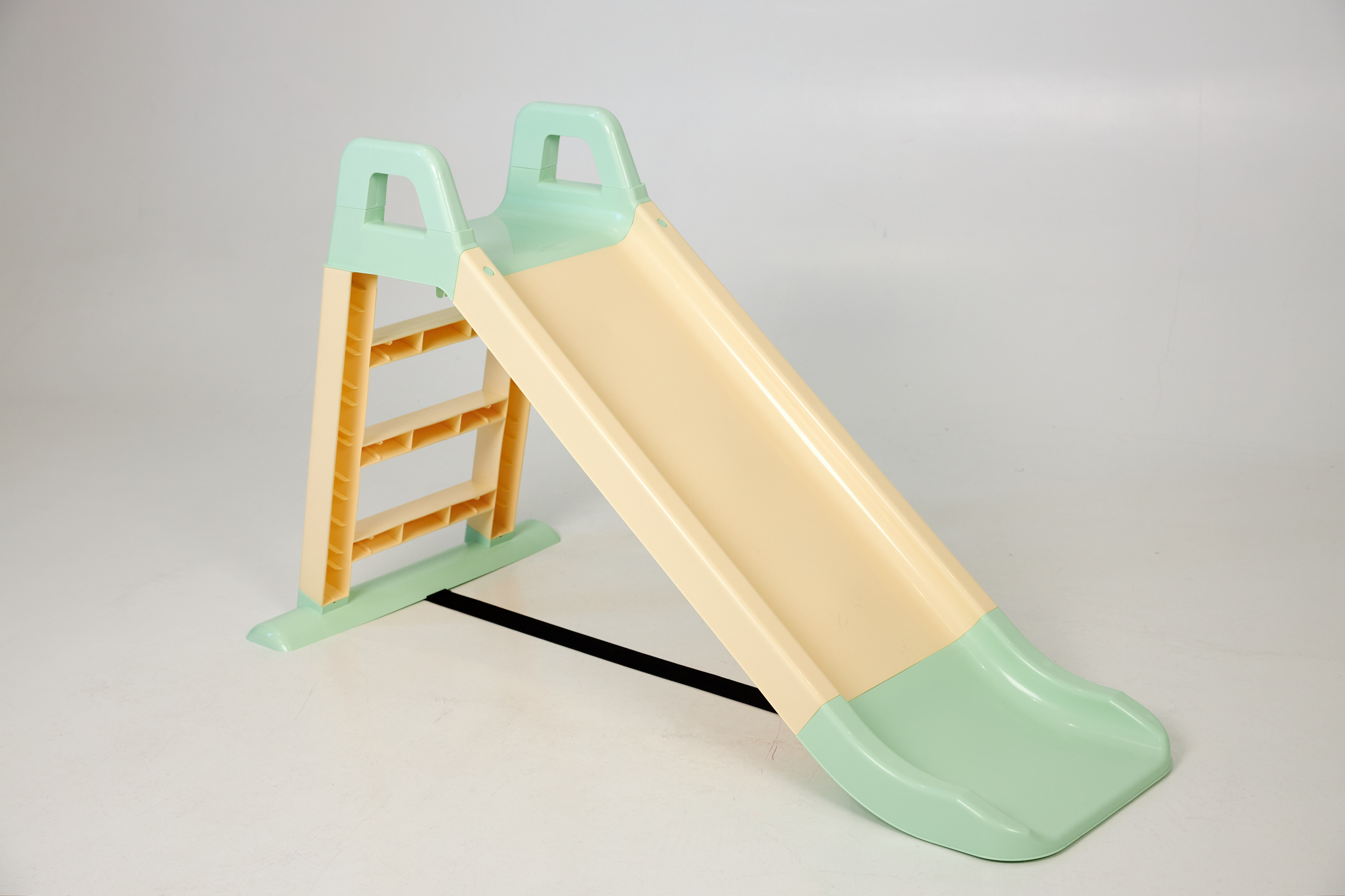 Изображение товара Детская пластиковая горка OKIKID бирюзовая 78х135х60 см для активных игр