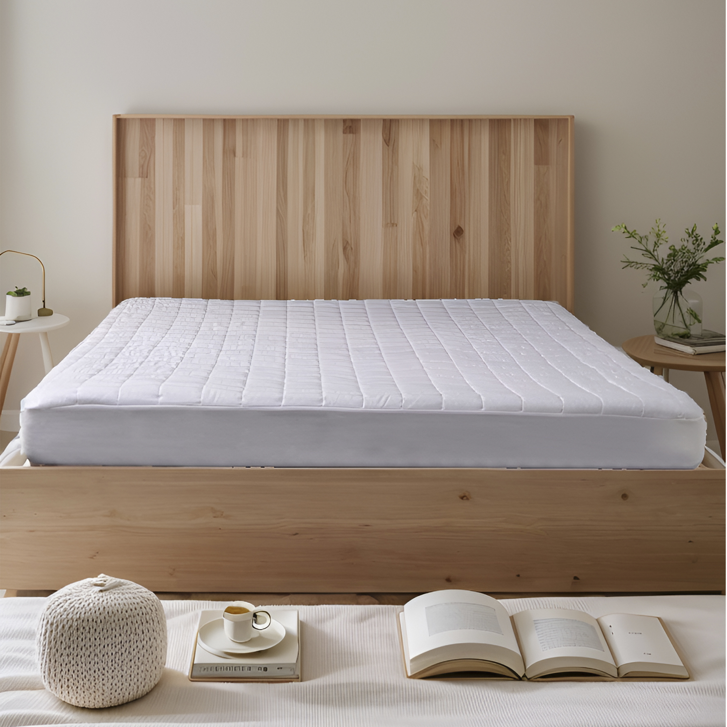 Изображение товара Наматрасник KUPU-KUPU Бамбук антибактериальный 180x200х35см