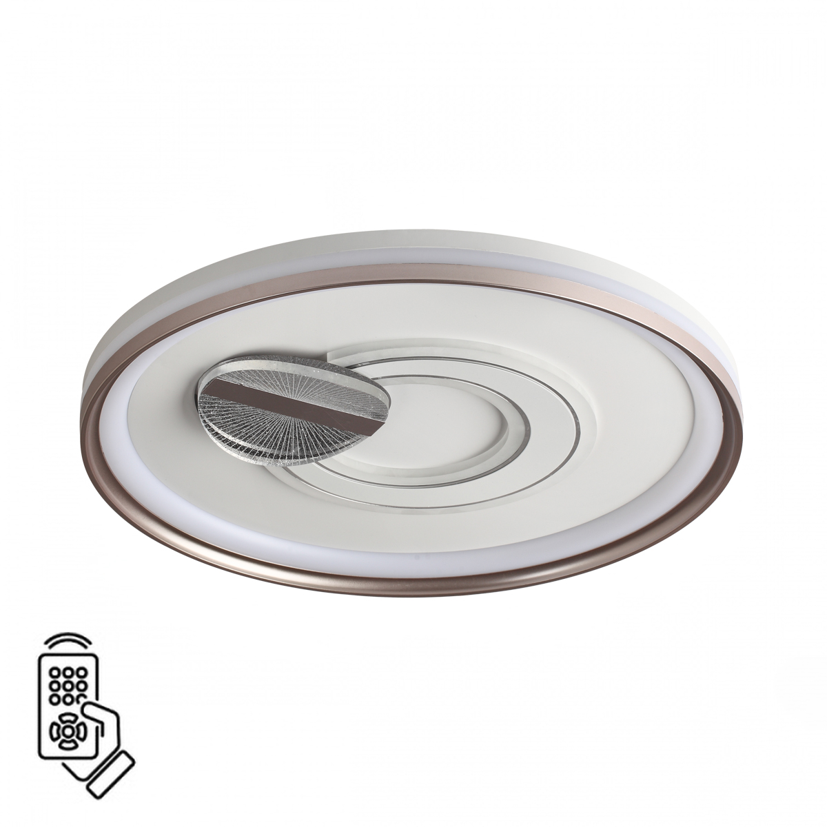 Изображение товара Современная люстра Lumion Piko Gemini LED 85Вт 3000-6500K с пультом Белый