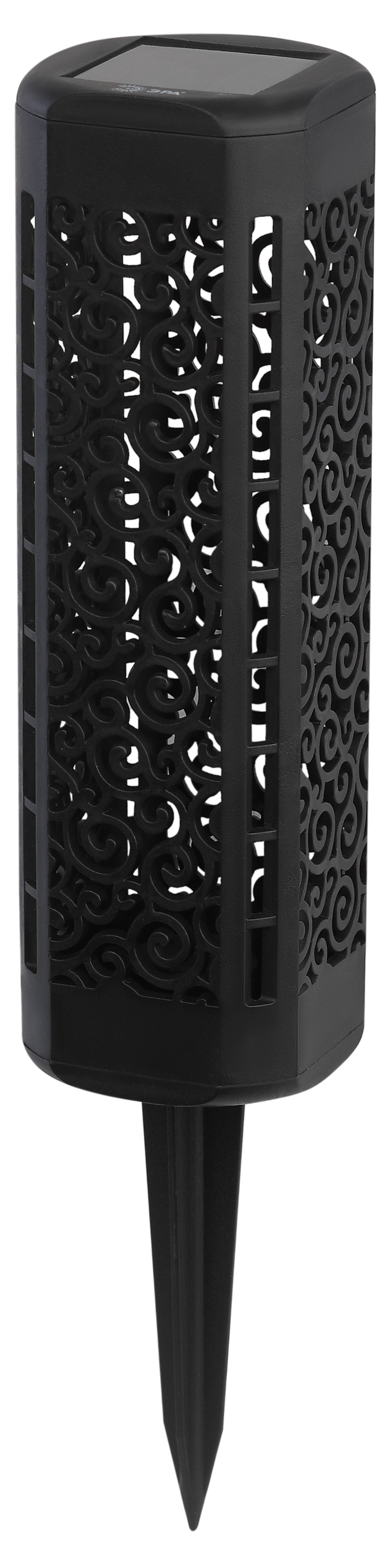 Изображение товара Светильник садовый на солнечной батарее ЭРА черный 19см LED для дачи и ландшафта