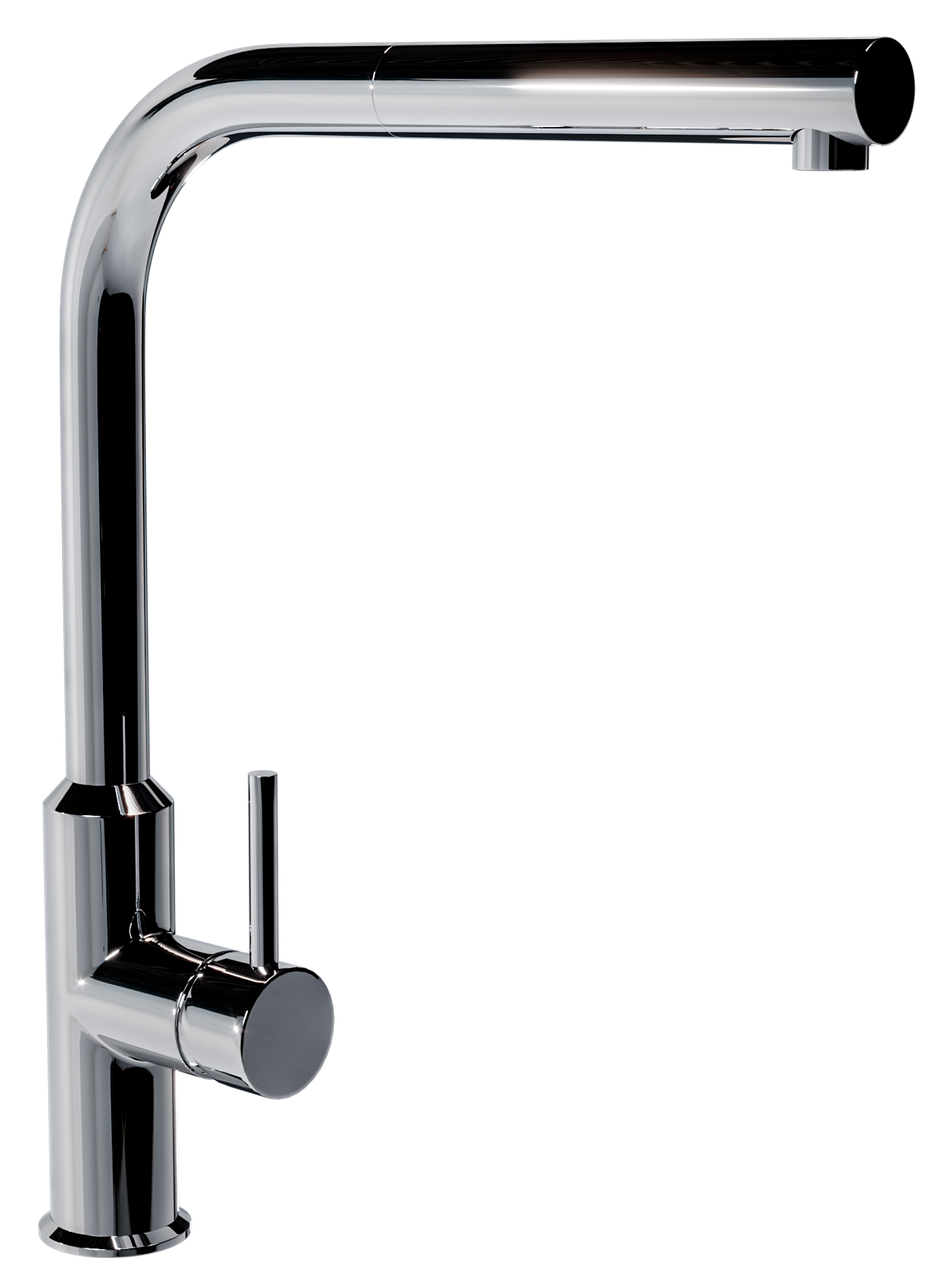 Изображение товара Смеситель кухонный RAVAK KF 019.01 X07P058 хромовый современный