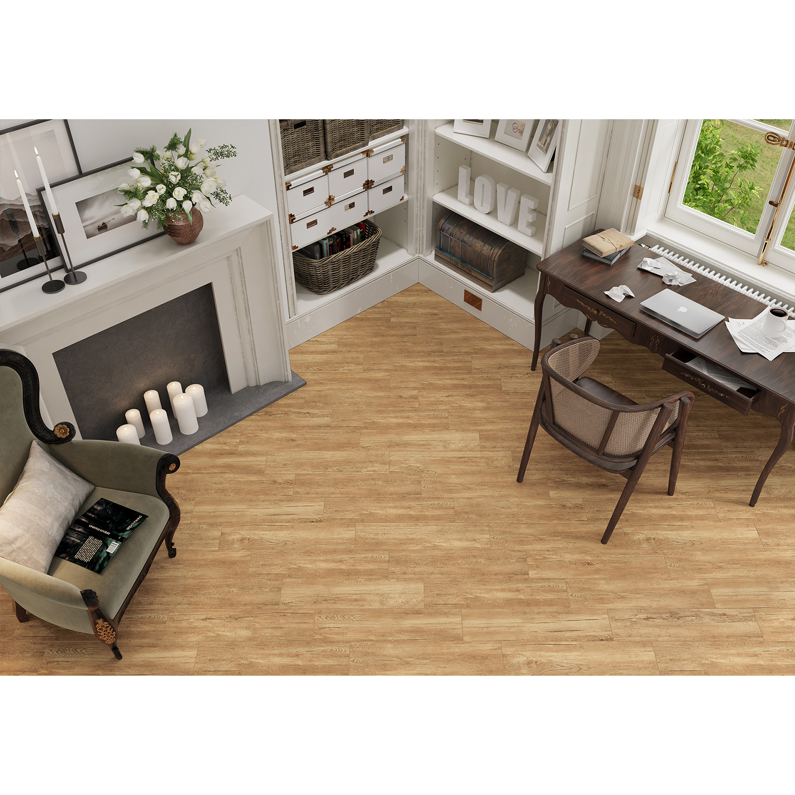 Изображение товара Керамогранит New Trend Chalet Bronze 15,1х60,1 см 1,82 м² для внутреннего оформления