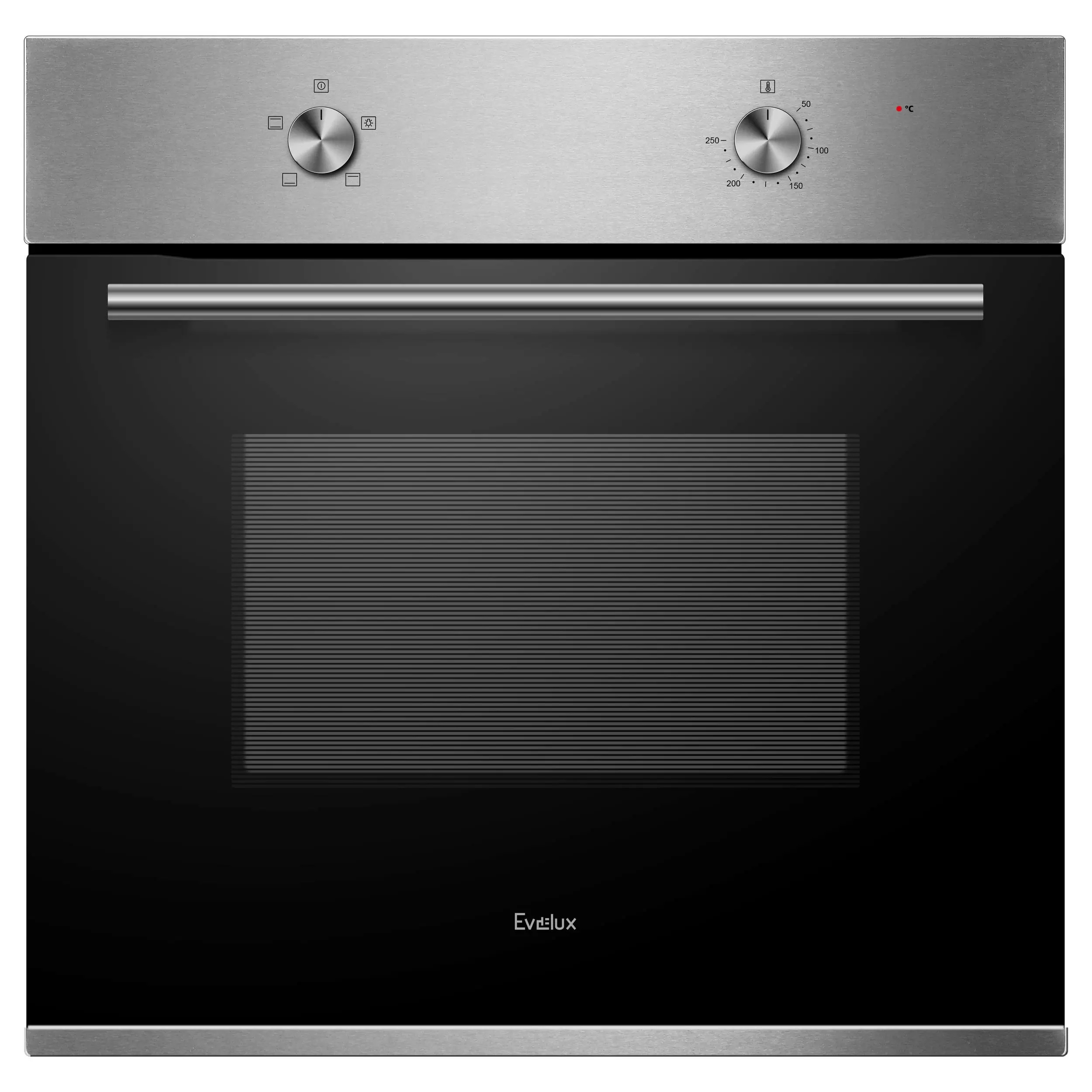 Изображение товара Духовой шкаф EVELUX EO 610 X серебристый 65 л 2100 Вт 4 режима