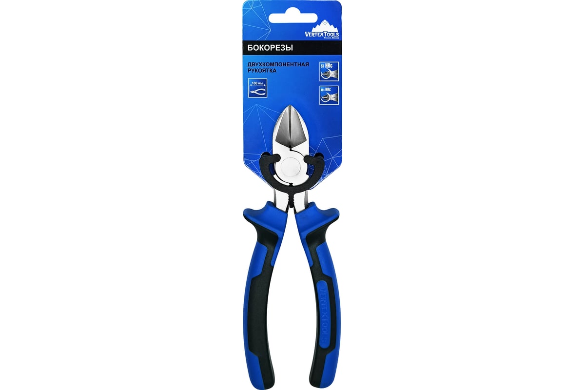 Изображение товара Бокорезы VERTEXTOOLS ПРОФИ 180 мм 0036-180