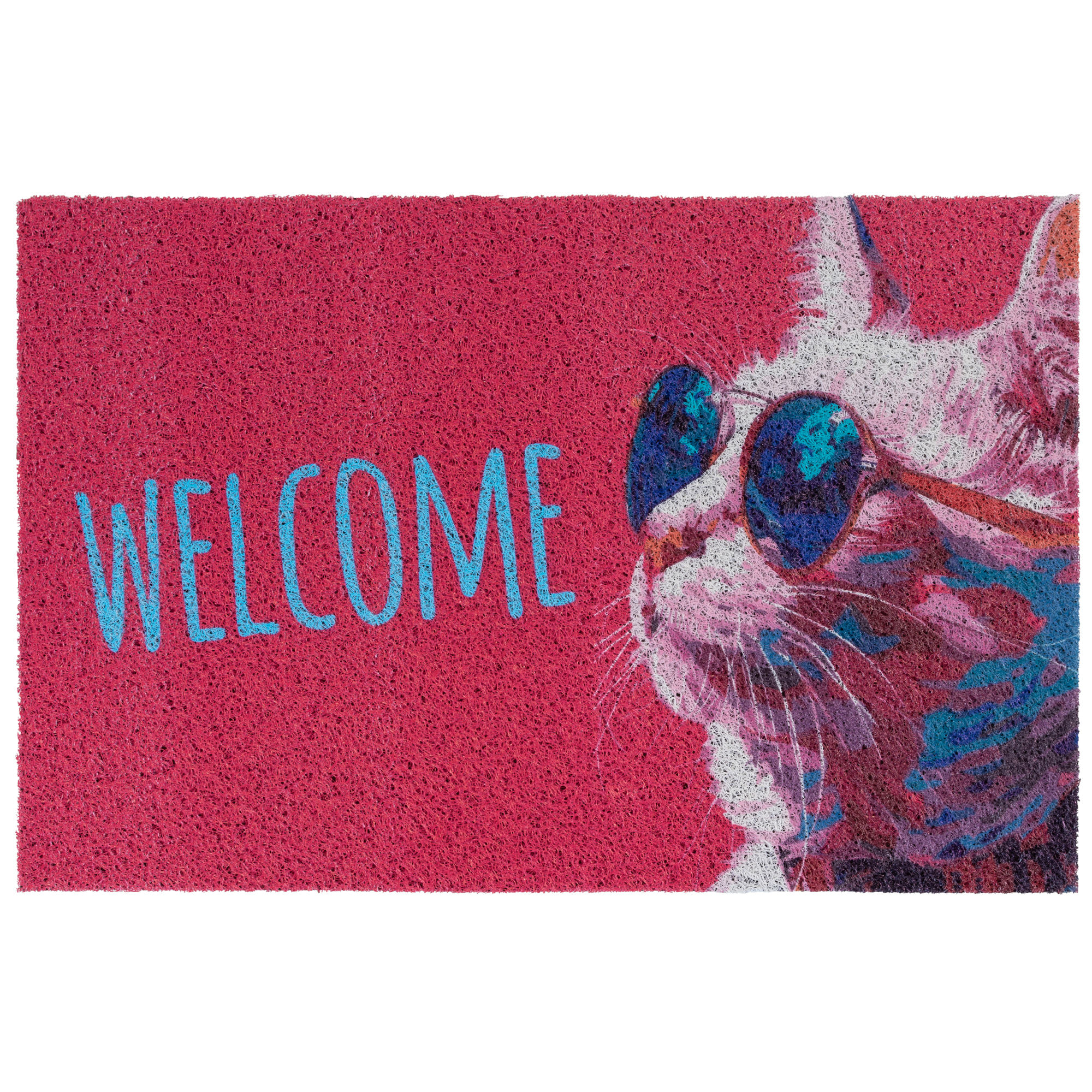 Изображение товара Коврик придверный ПВХ DABAR 50*80 Кот Welcome