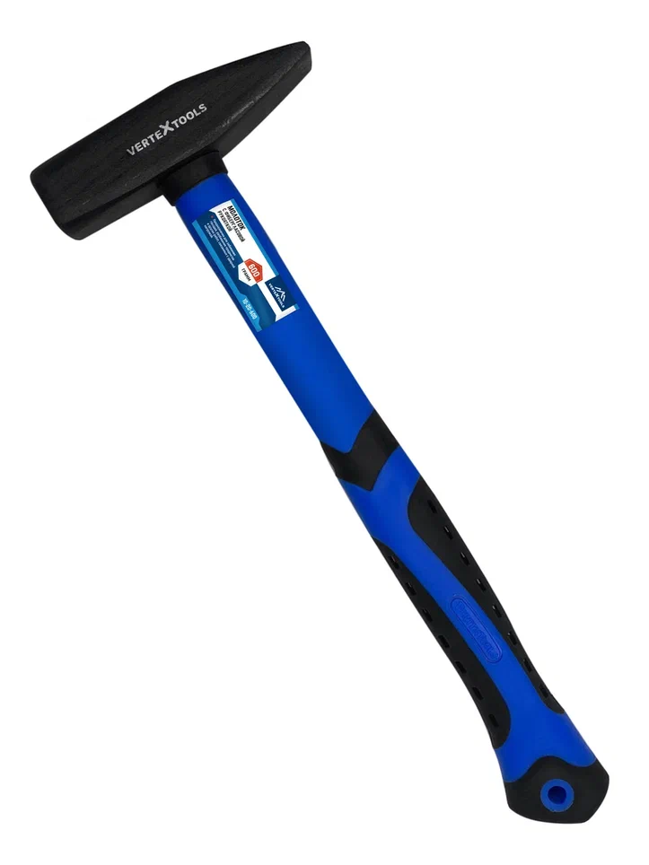 Изображение товара Слесарный молоток VertexTools 600 г с фибергласовой рукояткой