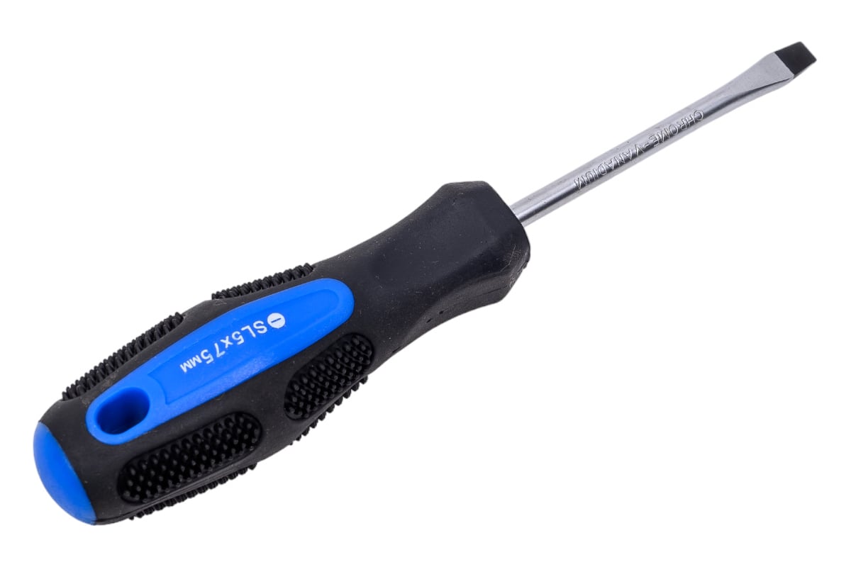 Изображение товара Шлицевая отвертка vertextools 5x75 мм 0051-5-75