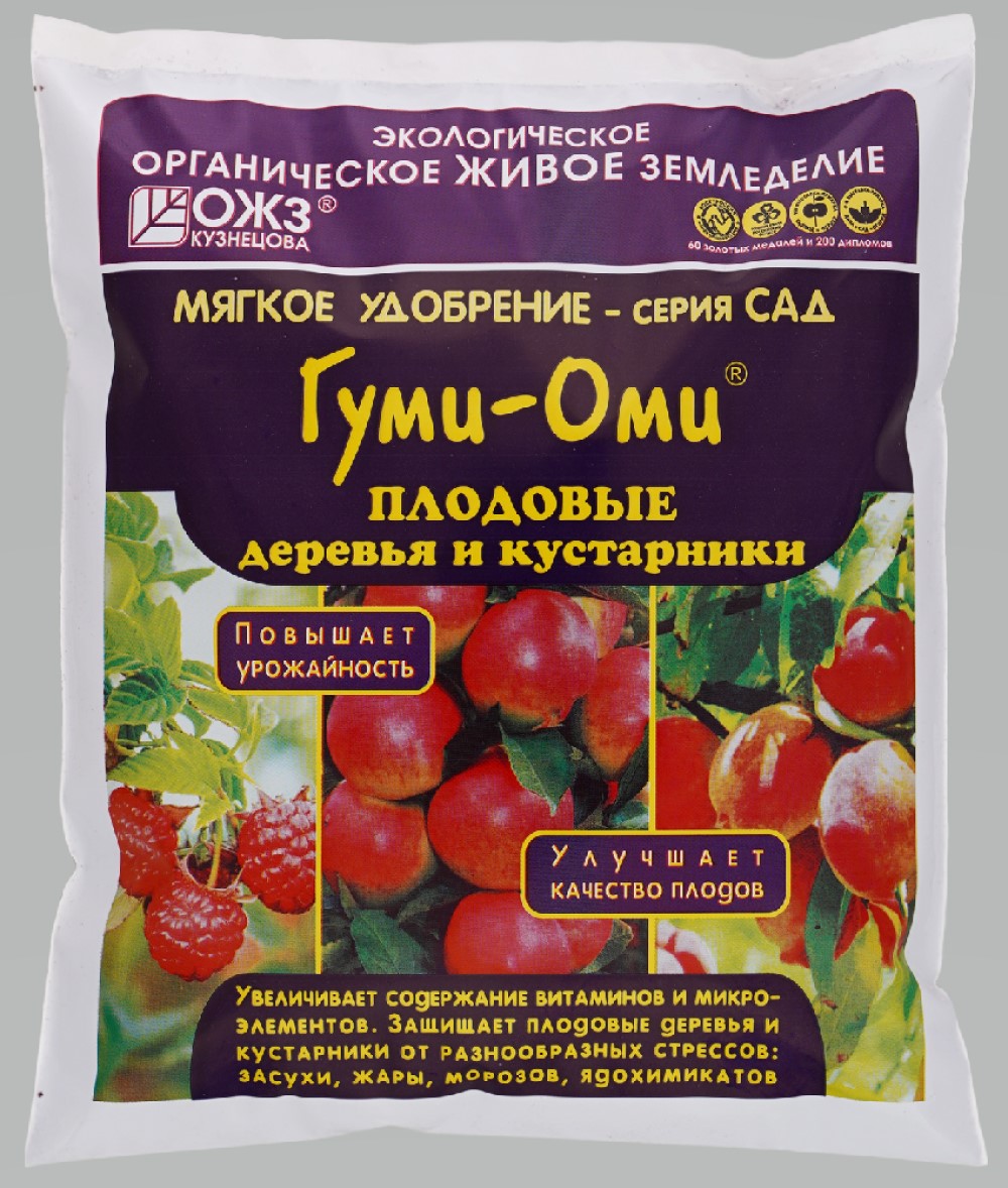 Изображение товара Удобрение органоминеральное Гуми-Оми Плодовые деревья 1кг