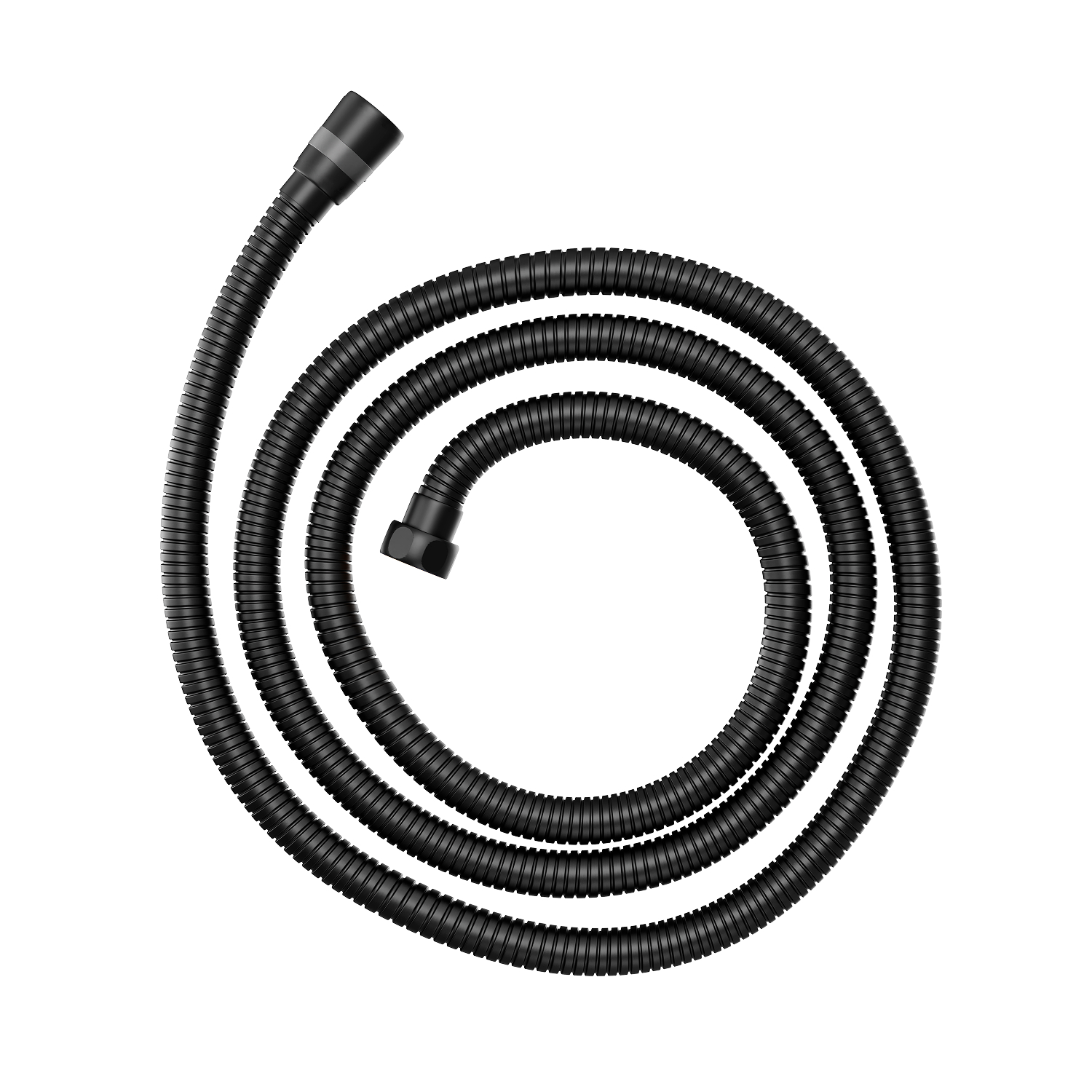 Изображение товара Шланг для душа усиленный Tokito TOK-WAH-SS150BL 1.5 м черный с защитой от перекручивания