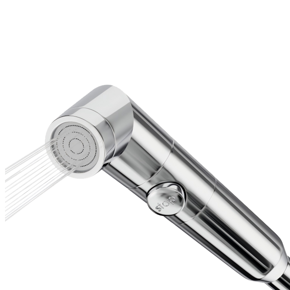 Изображение товара Гигиеническая лейка Tokito TOK-MIZU-1028 1 режим хром для шланга