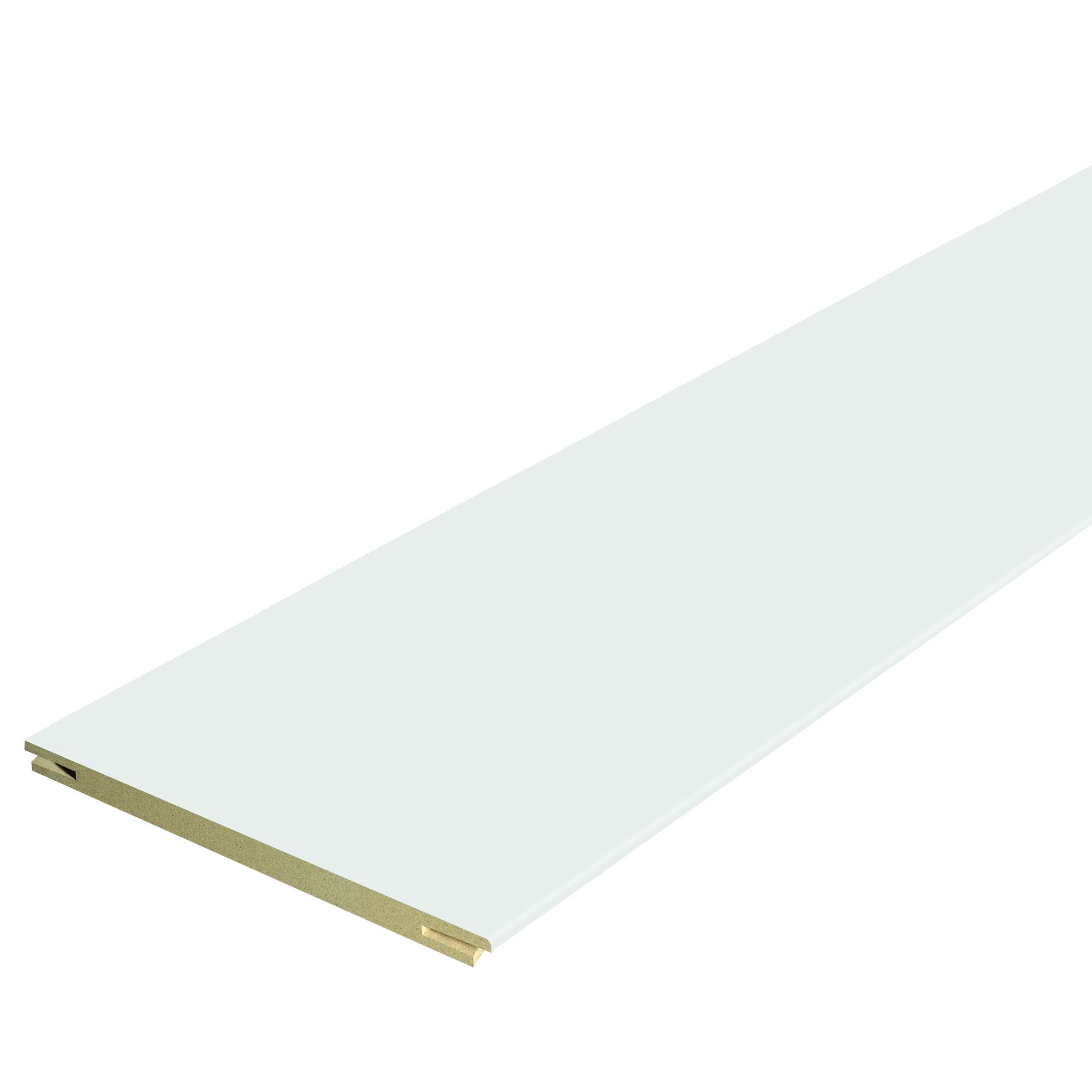 Изображение товара Добор эмаль белый 2440x150x8 телескоп для мебели и дверей