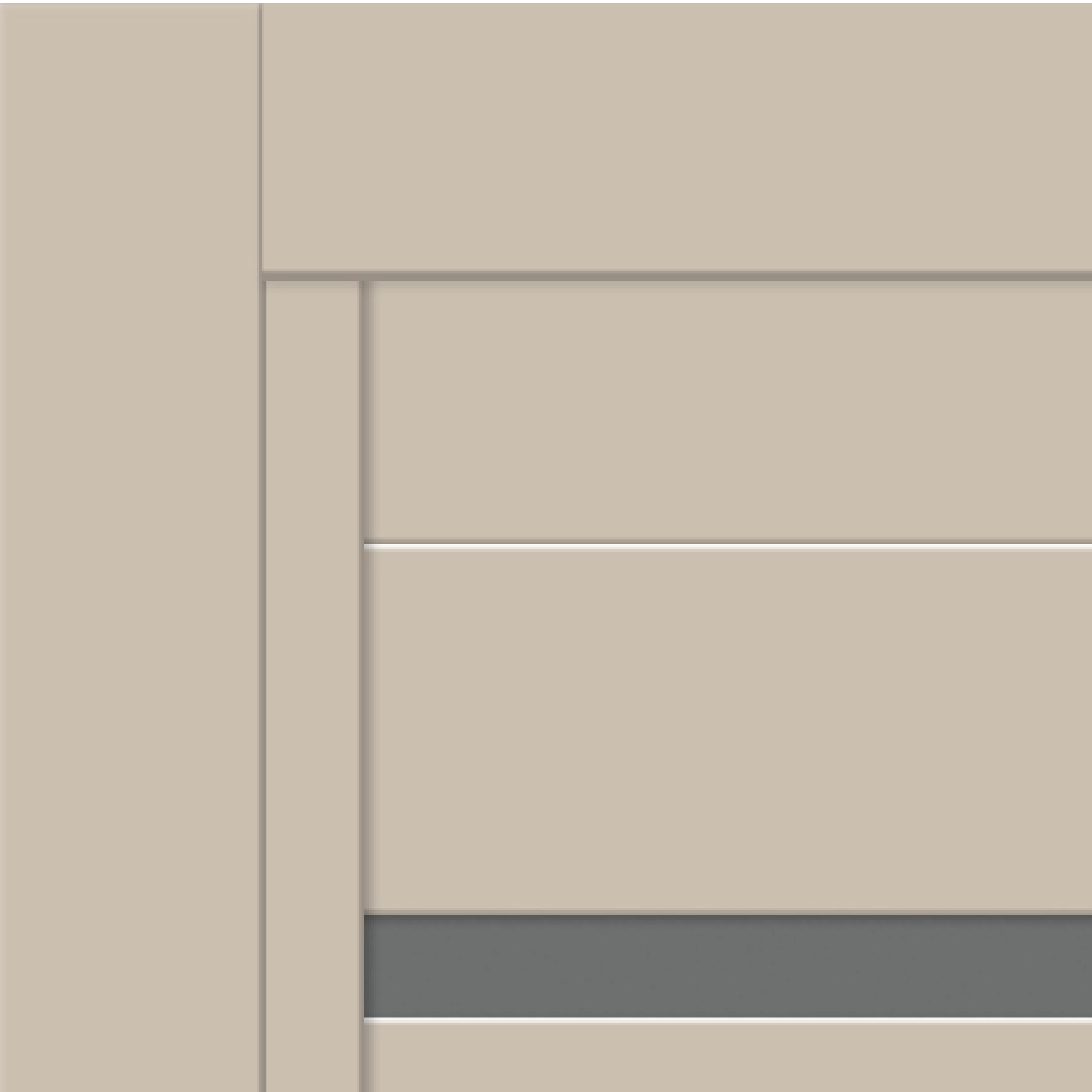 Изображение товара ДПО Emalux Даллас 600х2000 кварцит с врезкой - межкомнатная дверь с покрытием Emalux