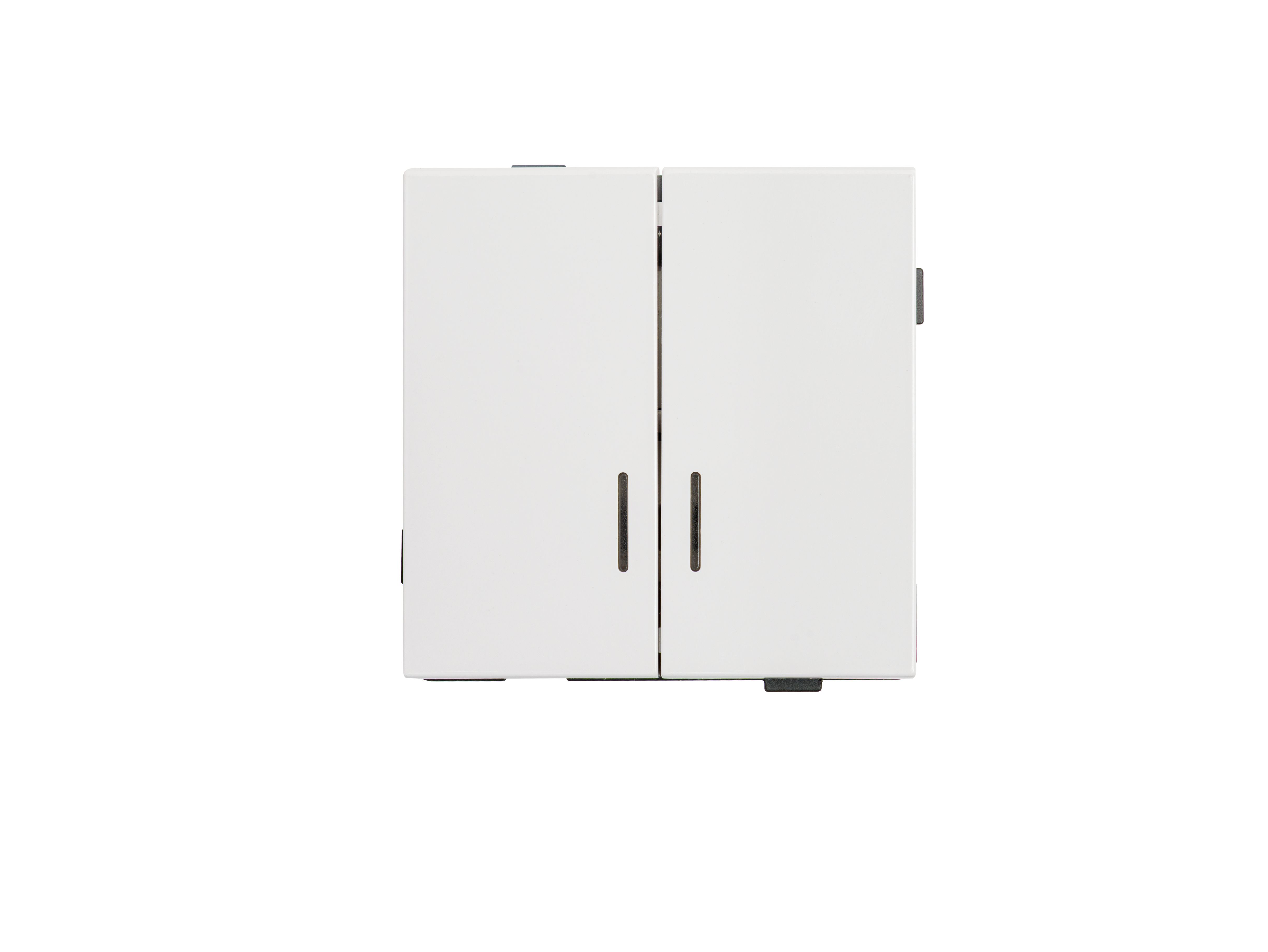 Изображение товара Выключатель двухклавишный ALTECH ENCORE 2SIW белый