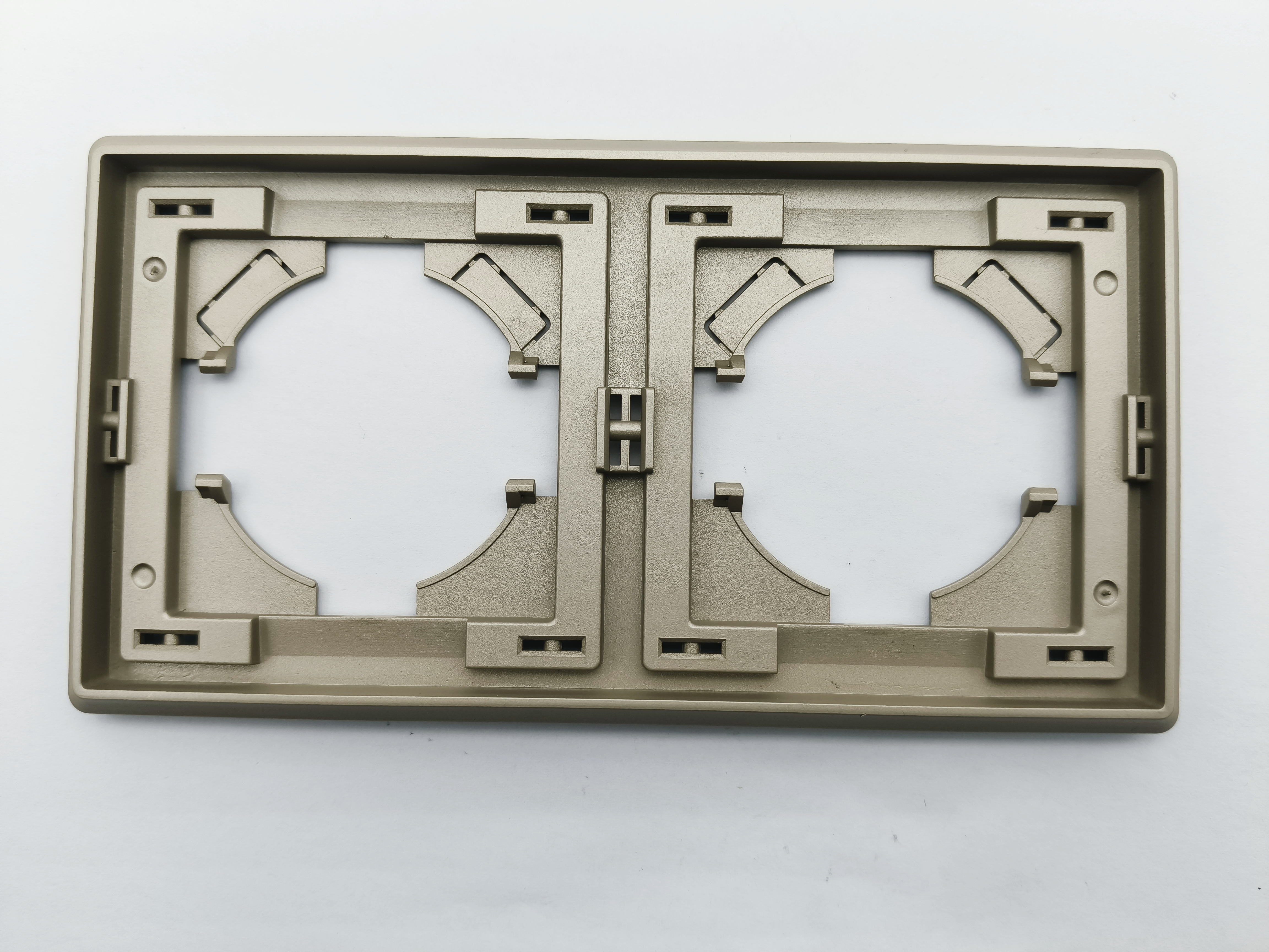 Изображение товара Рамка 2 поста ALTECH Encore шампань для механизма ENCOR