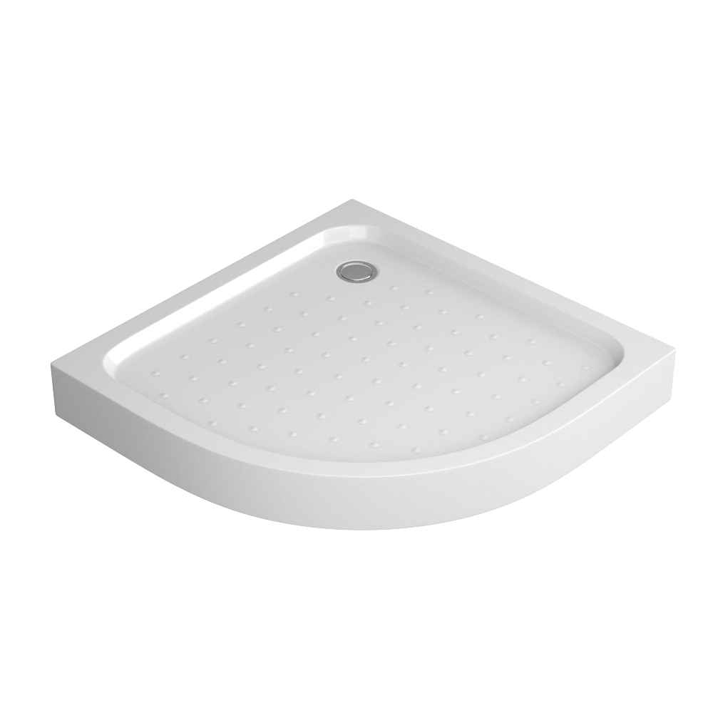 Изображение товара Душевой поддон кварта круга 90х90х13 см из АБС-пластика Niagara