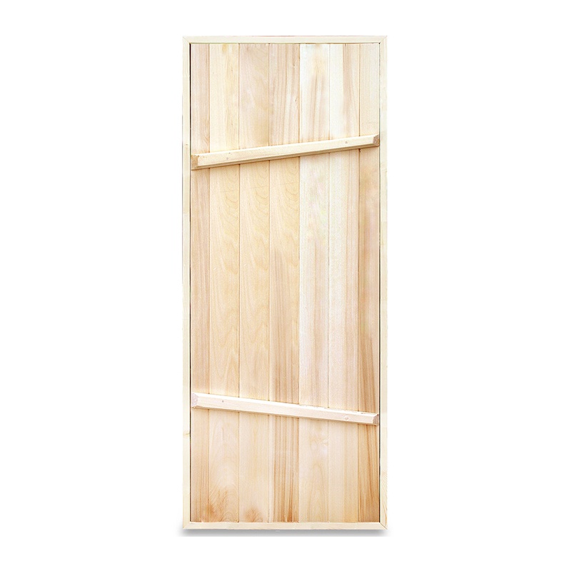 Изображение товара Дверь для бани сауны 1700х700х36 хвоя глухое без ручек и петель