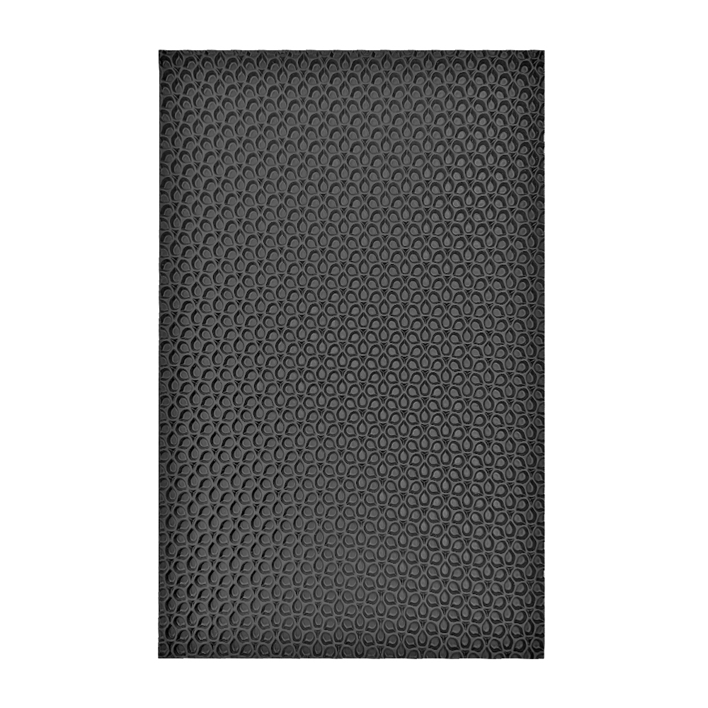 Изображение товара Универсальный коврик Эва Лепесток 68×120 см черный